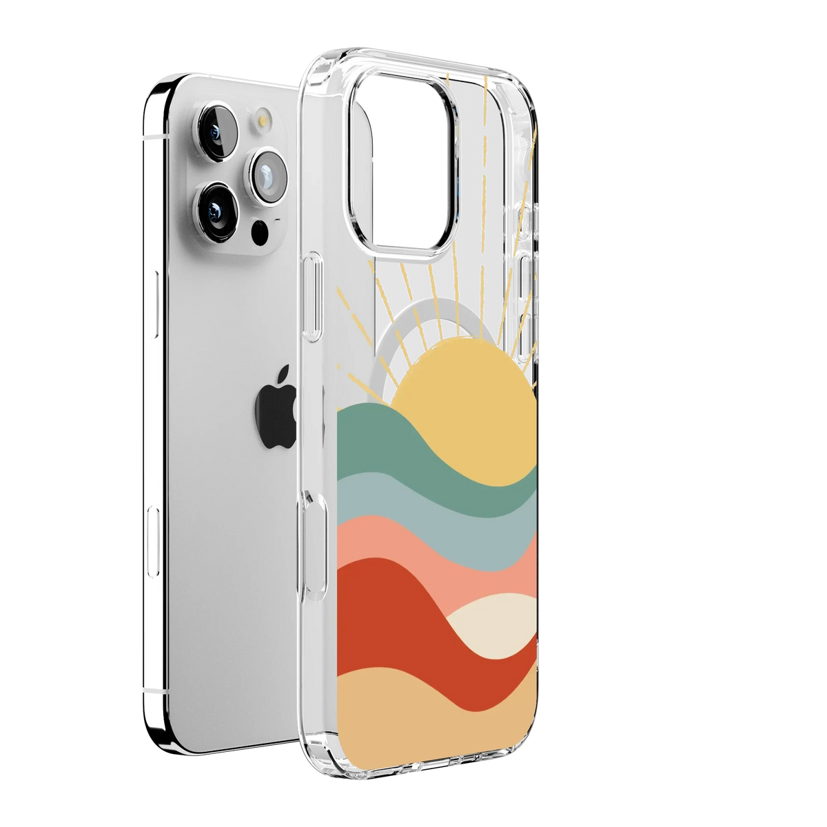 Here Comes the Sun | Colorblock Sunset Case