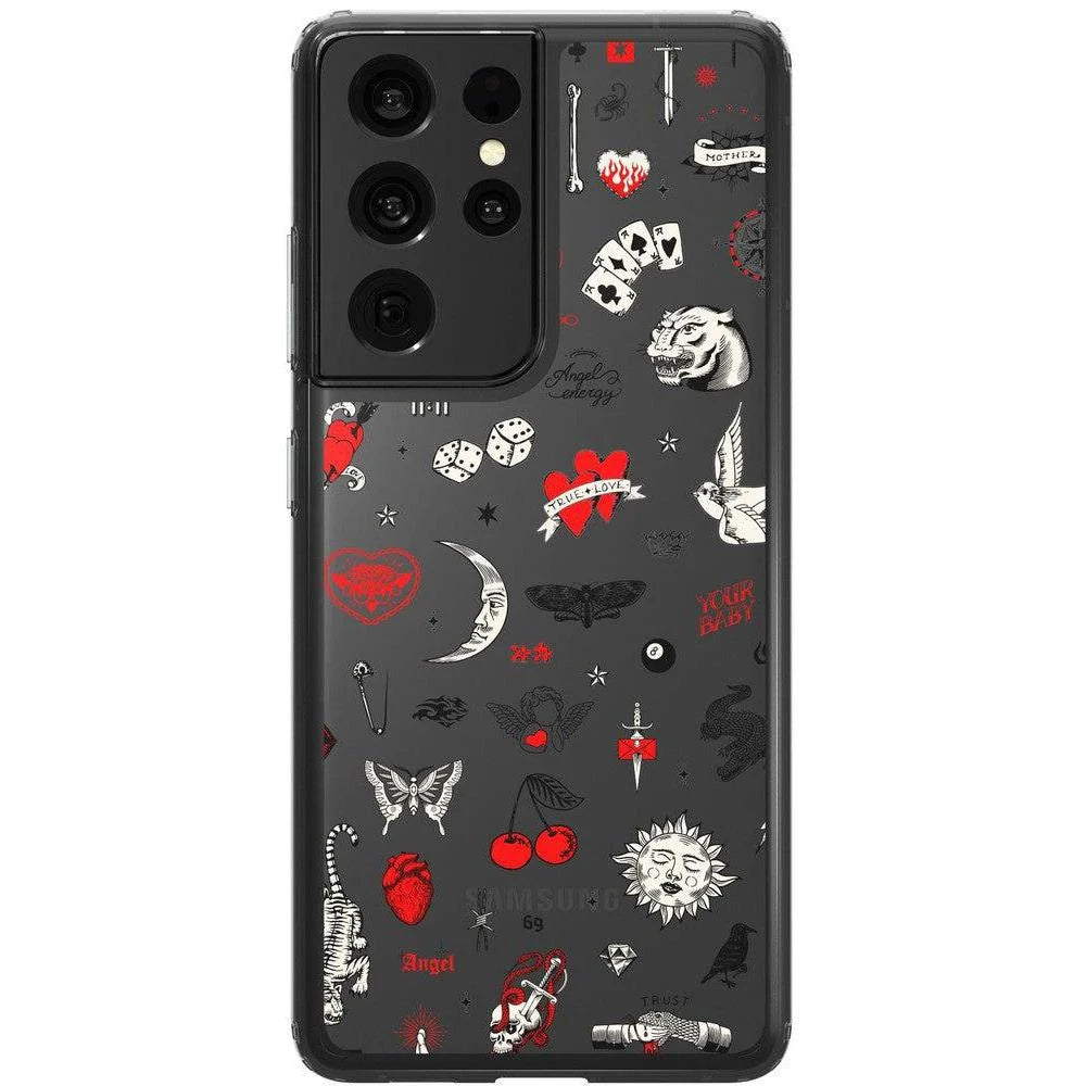 Not a Phase | Clear Flash Tattoo Case