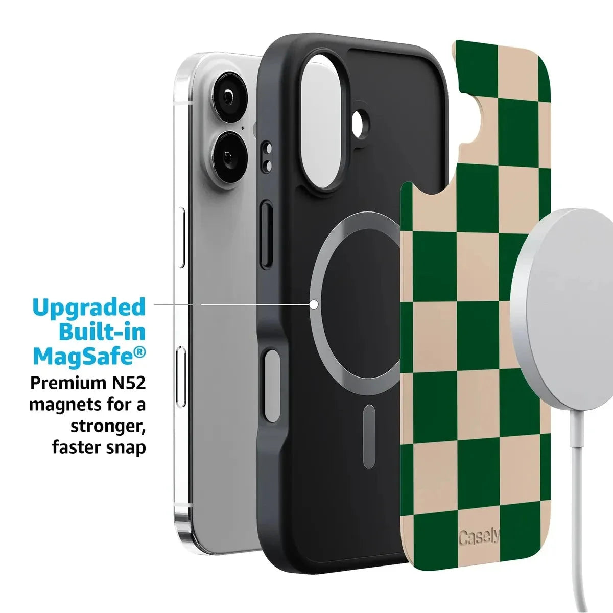 Fit Check | Green Checkerboard Case