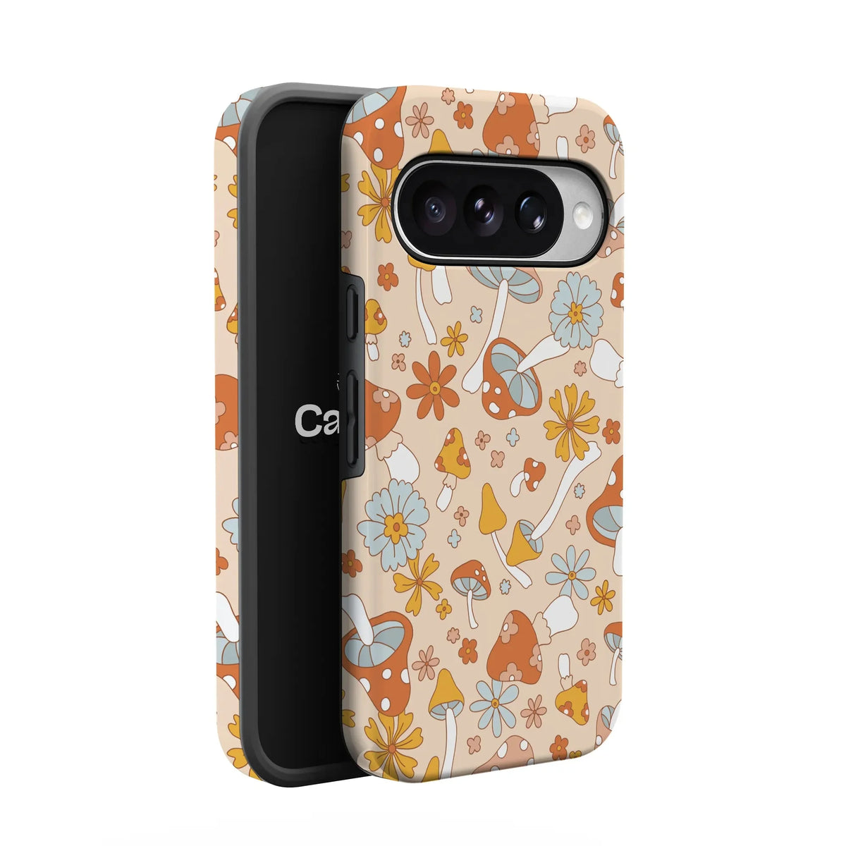 Mushroom Magic | Retro Floral Google Pixel Case