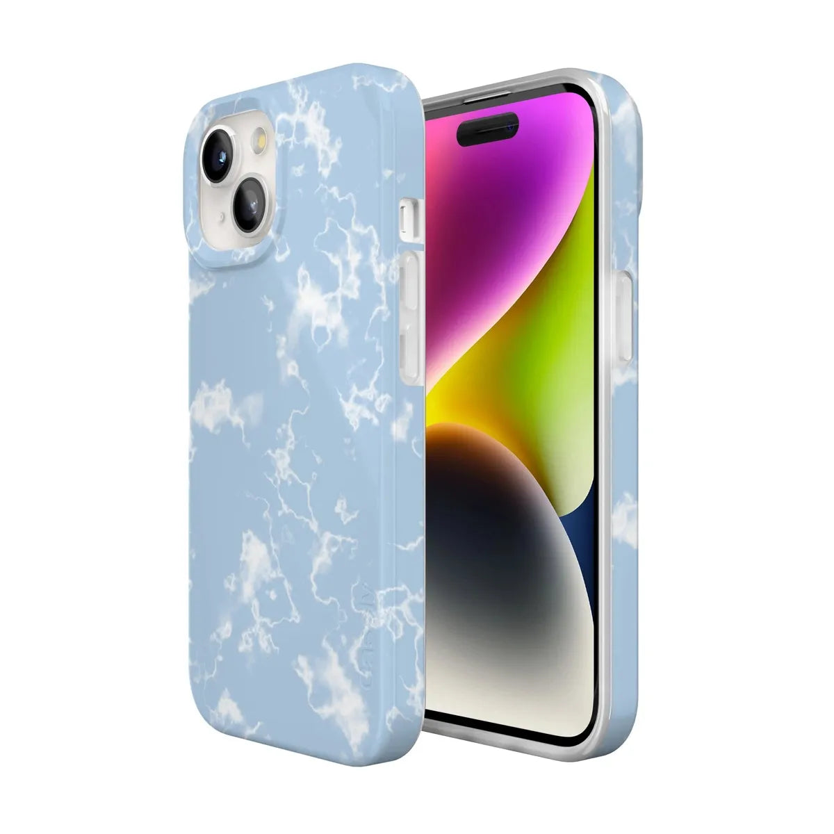 Light Blue Skies | Marble Clouds Case