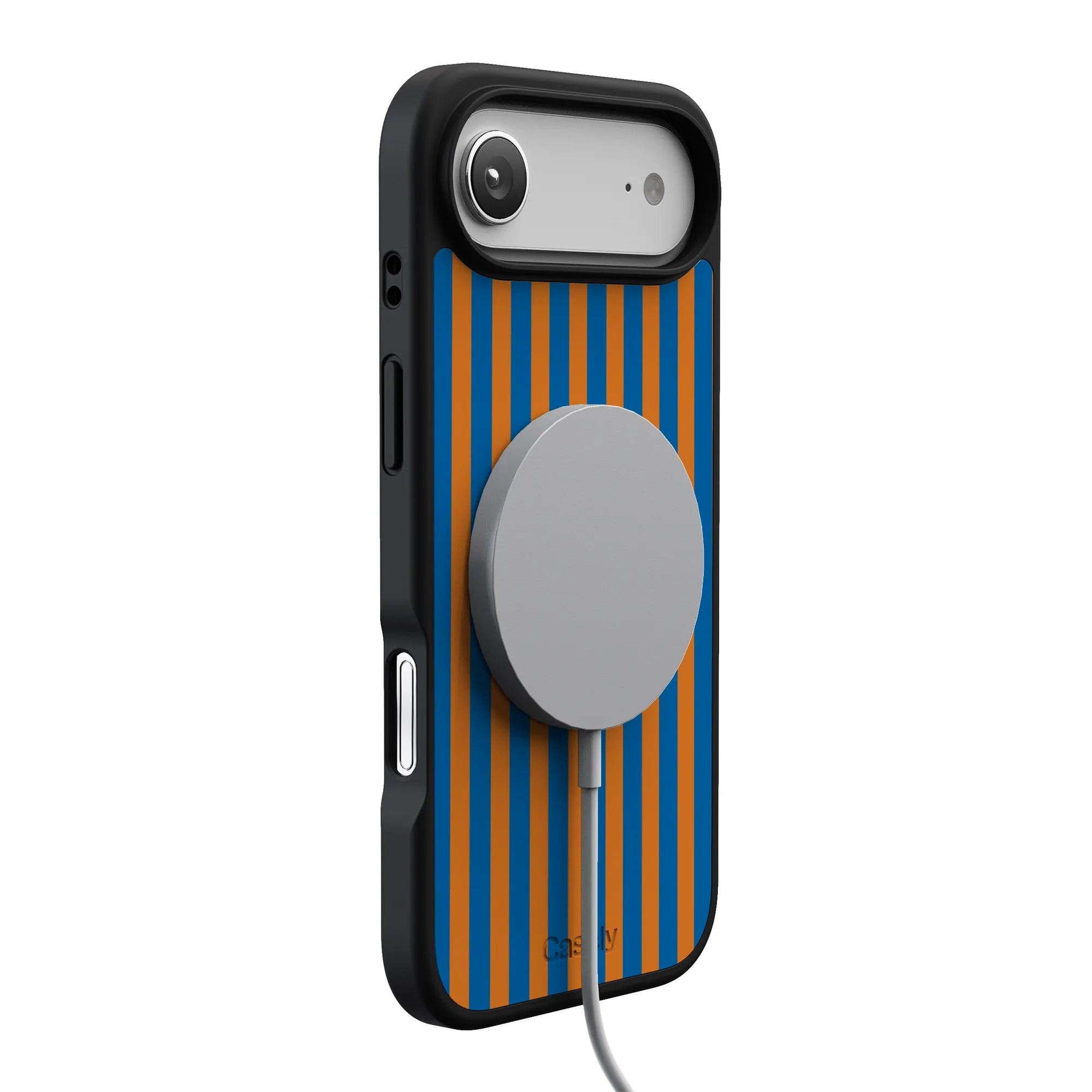 Go New York | Blue & Orange Stripes Case