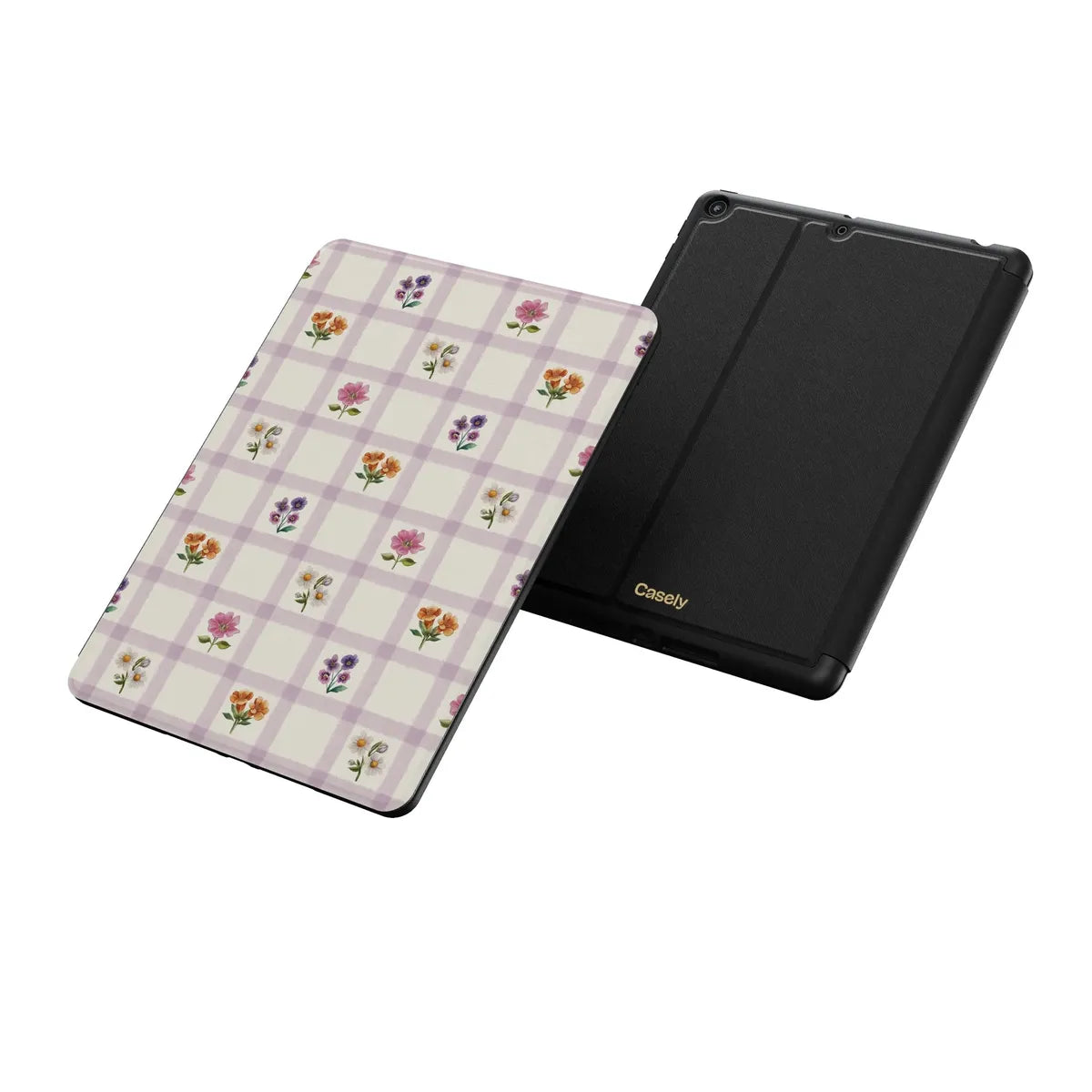 Meadow Check | Floral Gingham iPad Case