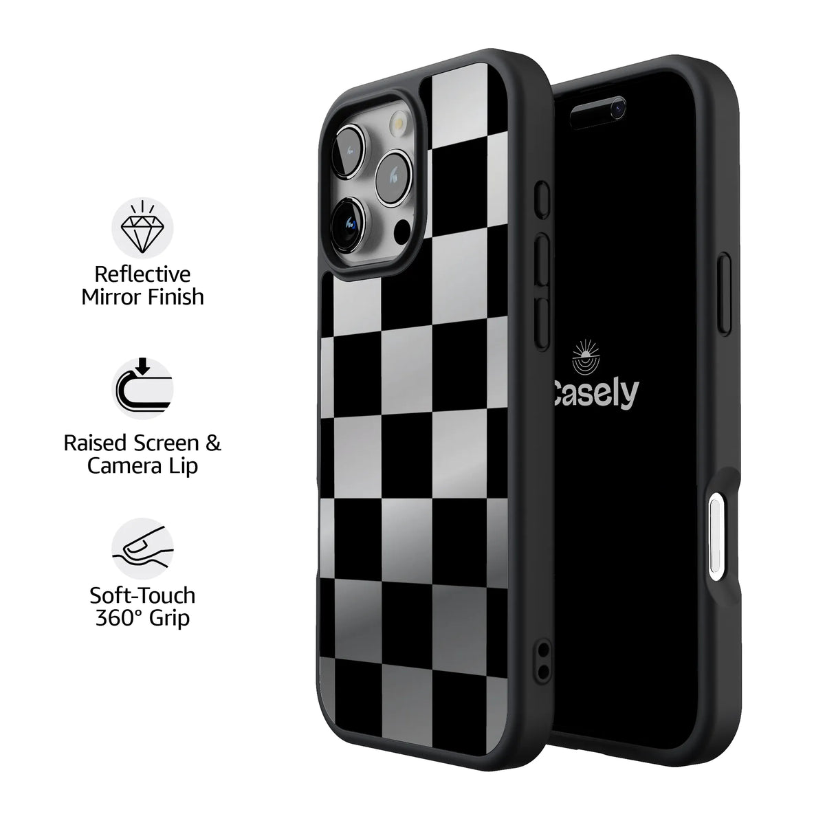 Fit Check | Black Checkerboard Case