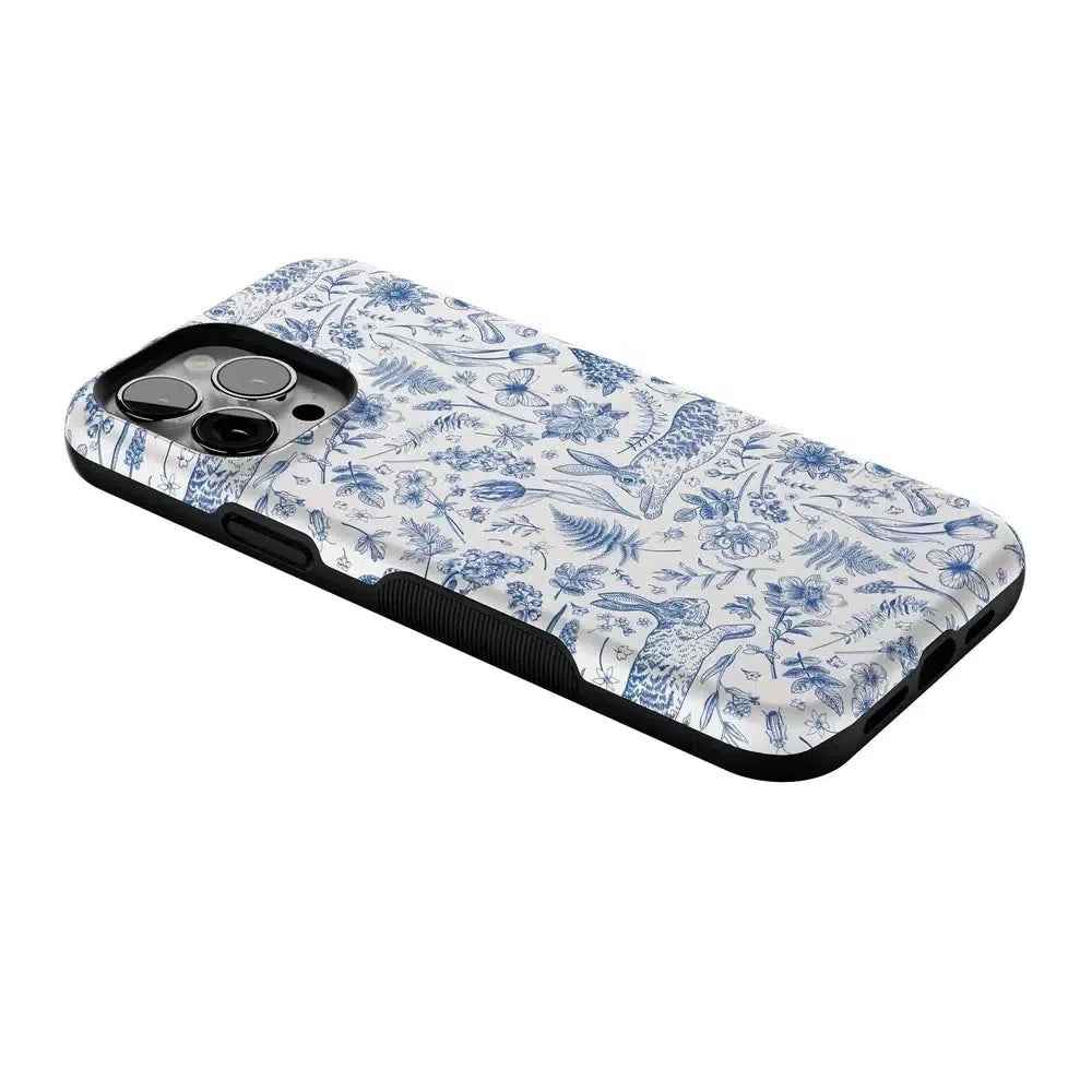 Hop & Bloom | Bunny Toile Case
