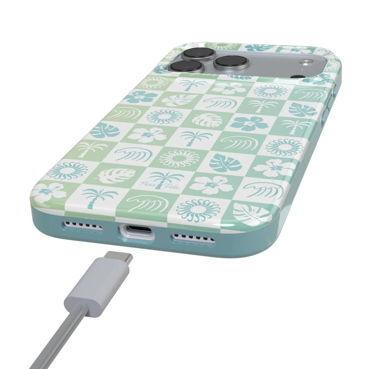 Coastal Checkers | Pura Vida Case