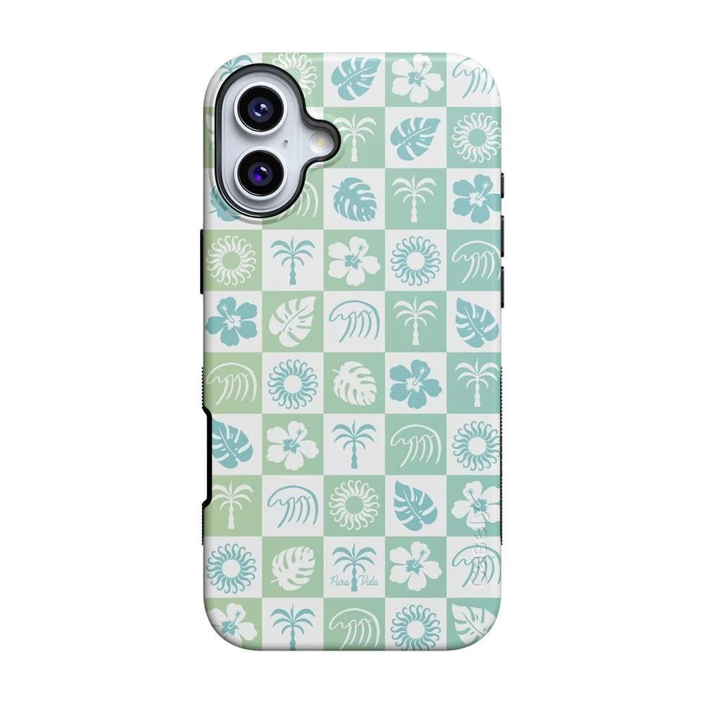 Coastal Checkers | Pura Vida Case
