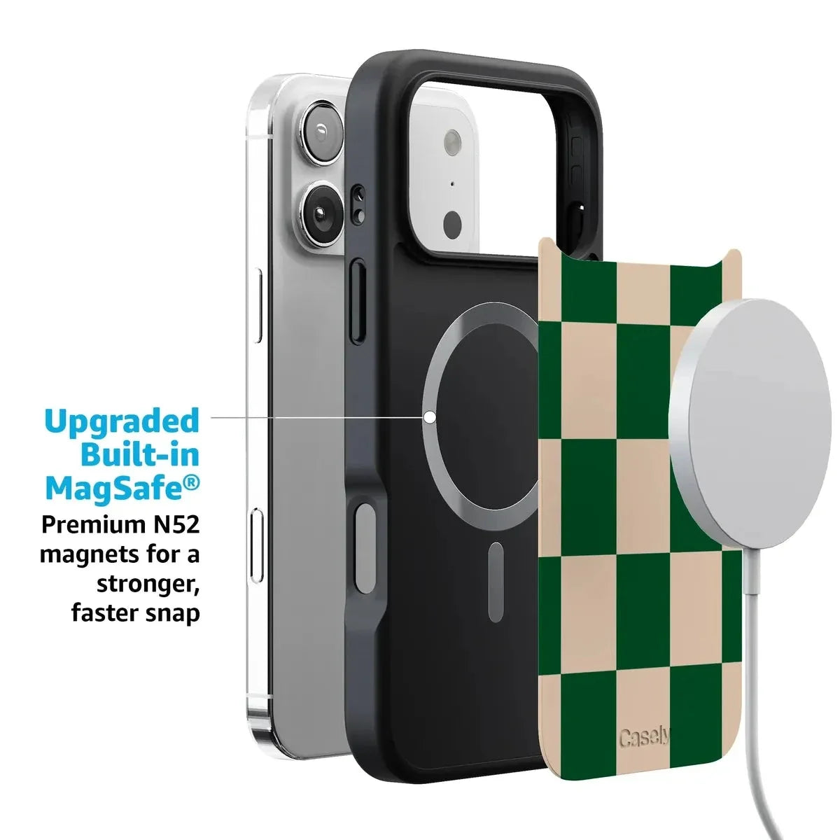 Fit Check | Green Checkerboard Case