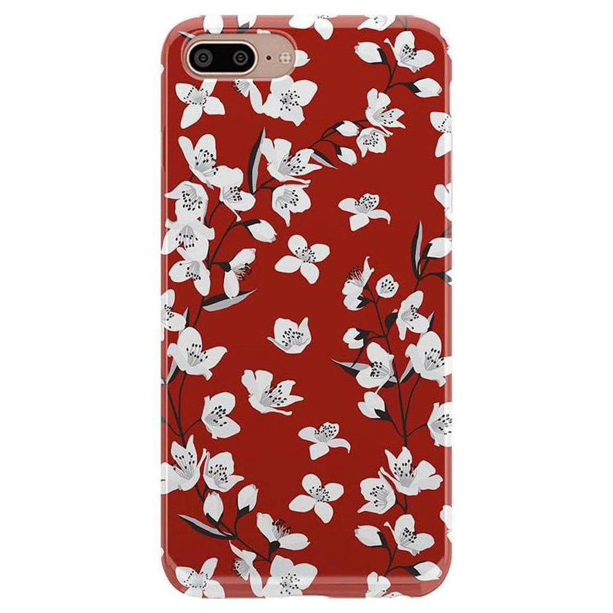 Floral Forest | Red Cherry Blossom Floral Case