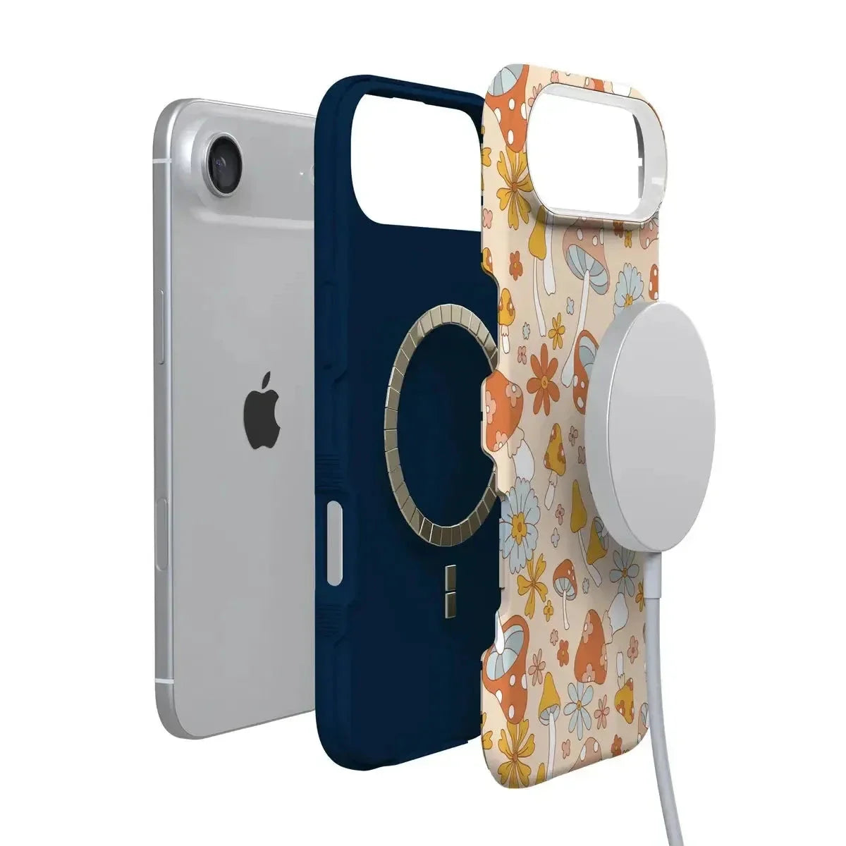 Mushroom Magic | Retro Floral Case