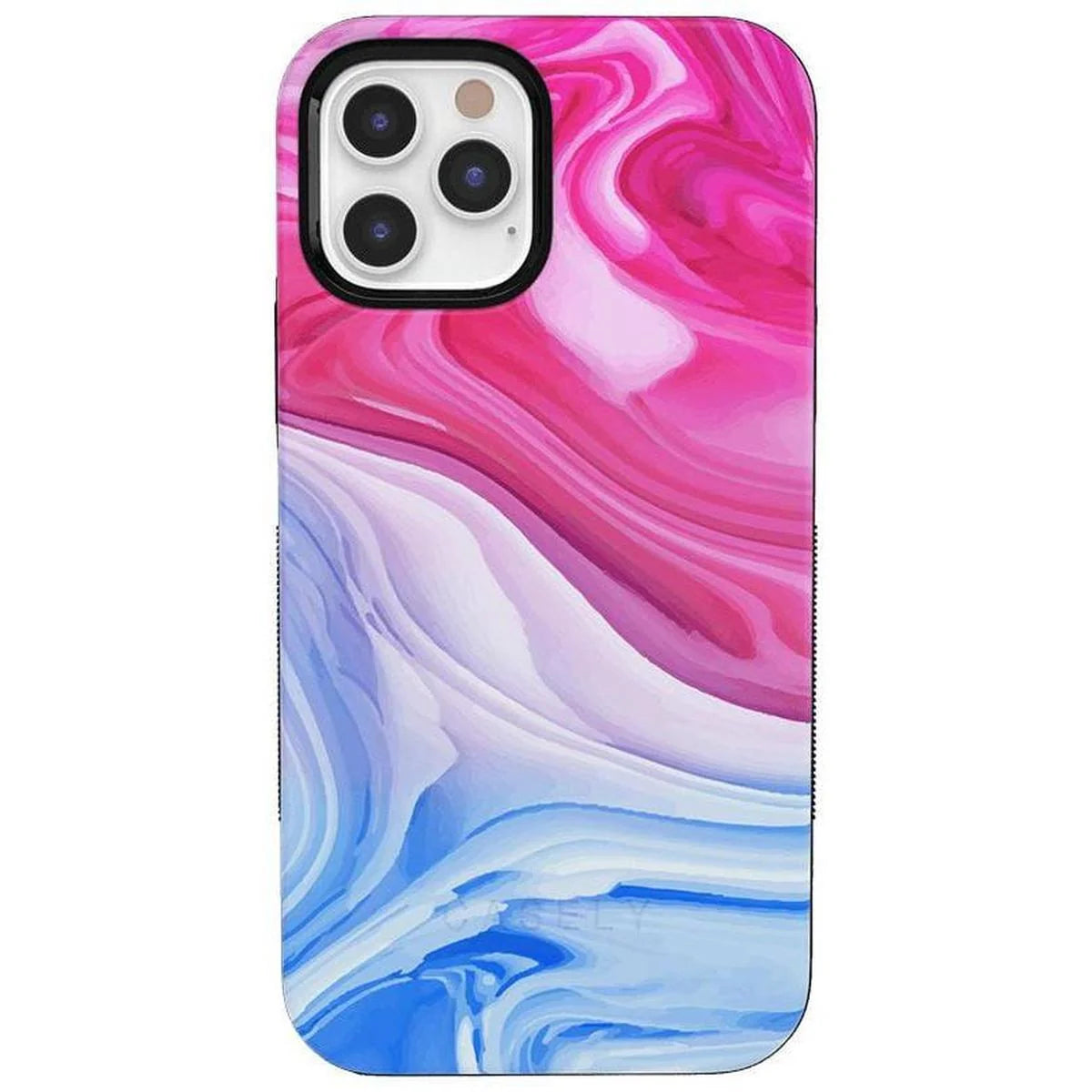 Land & Sea | Marble Swirl iPhone Case