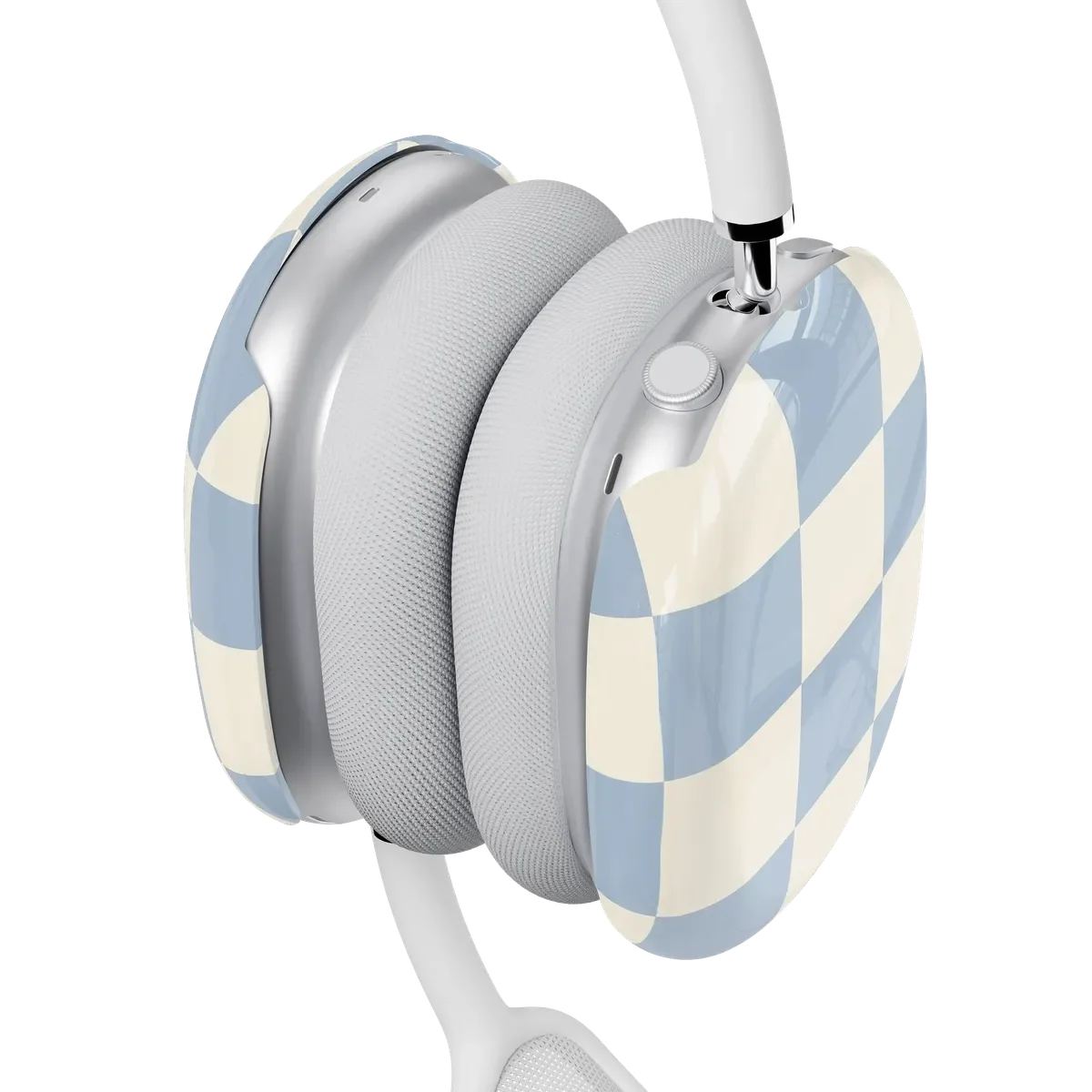 Fit Check | Light Blue Checkerboard AirPods Max Case