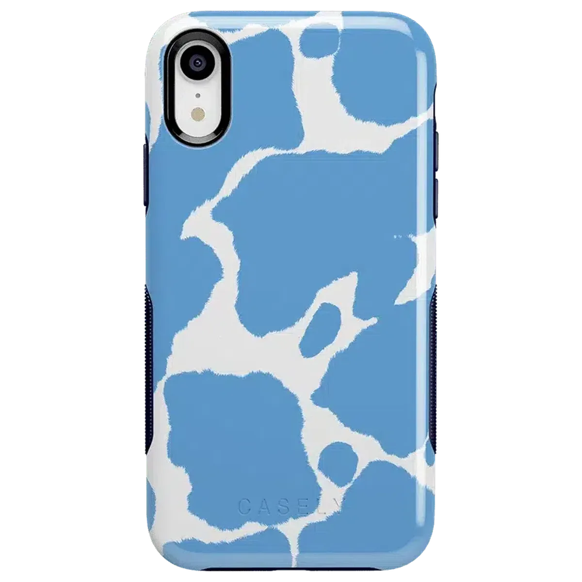 Current MOOd | Light Blue Cow Print Case