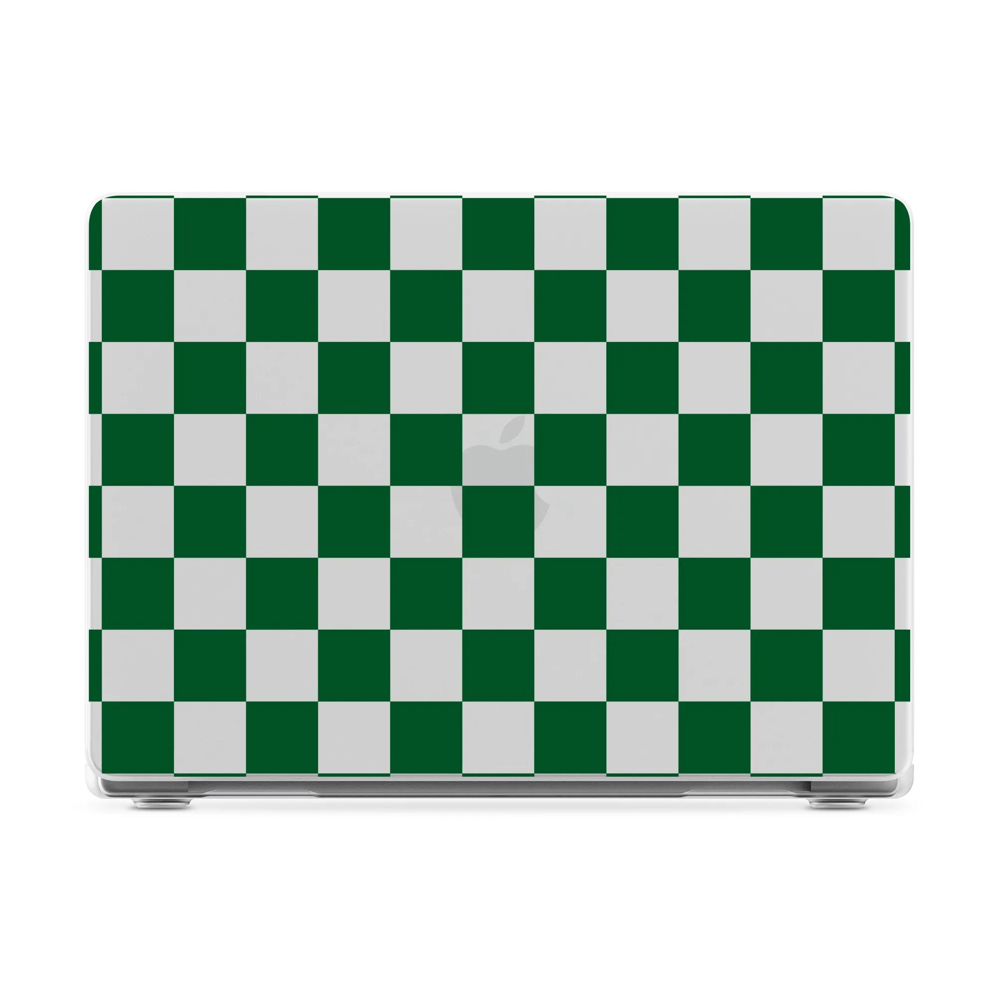 Fit Check | Green Checkerboard Laptop Shell