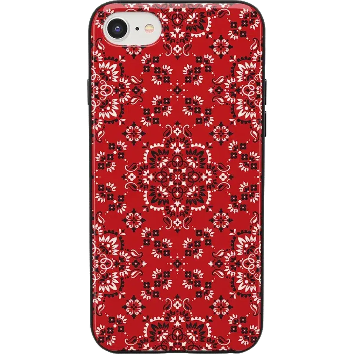 I'm with the Band | Red Bandana Print Case