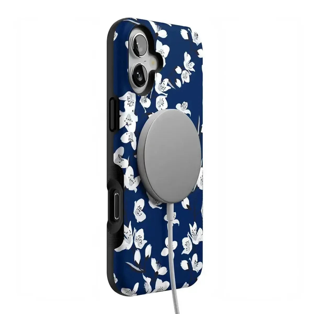 Floral Forest | Navy Cherry Blossom Floral Case