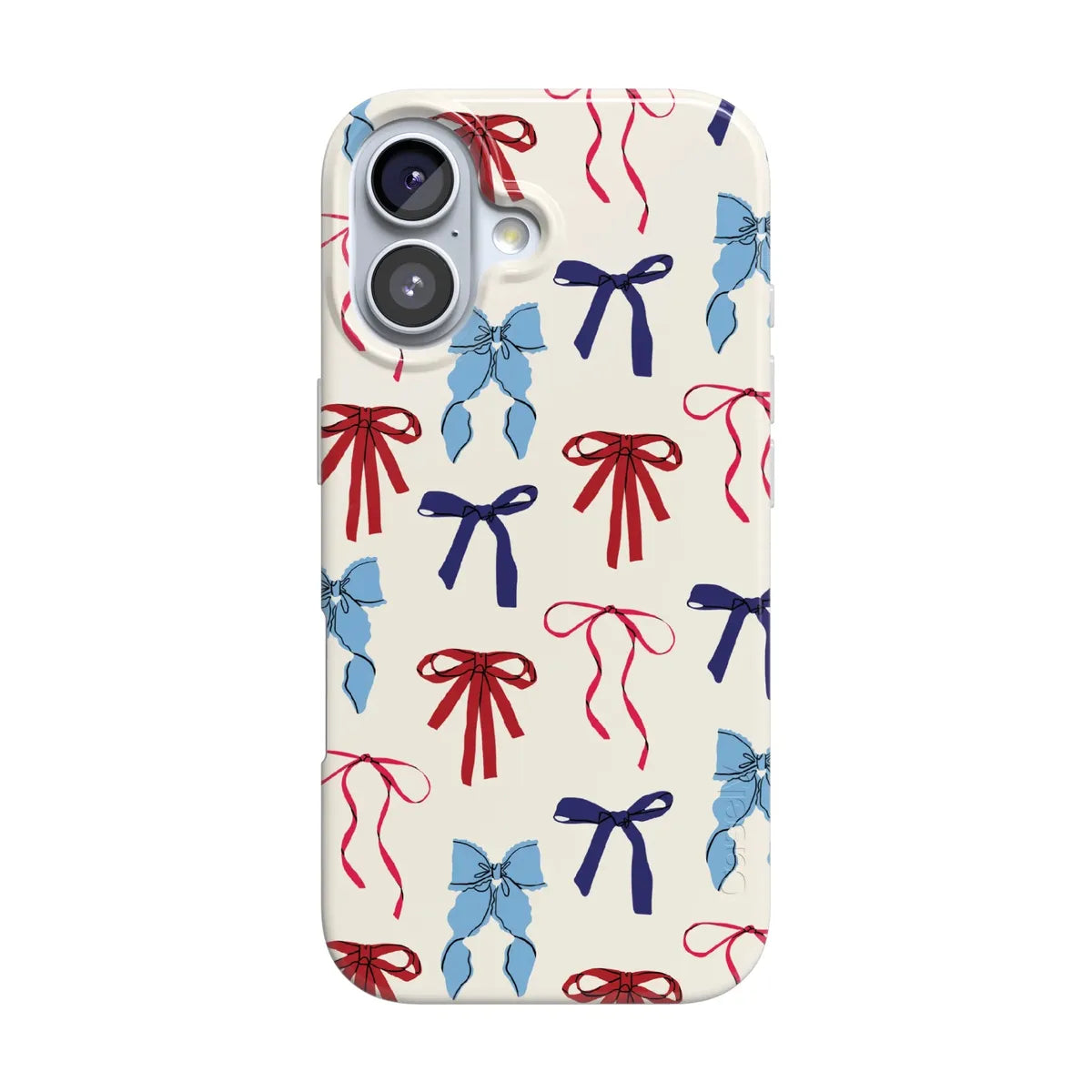 American Girlie | Red White & Blue Bows Case