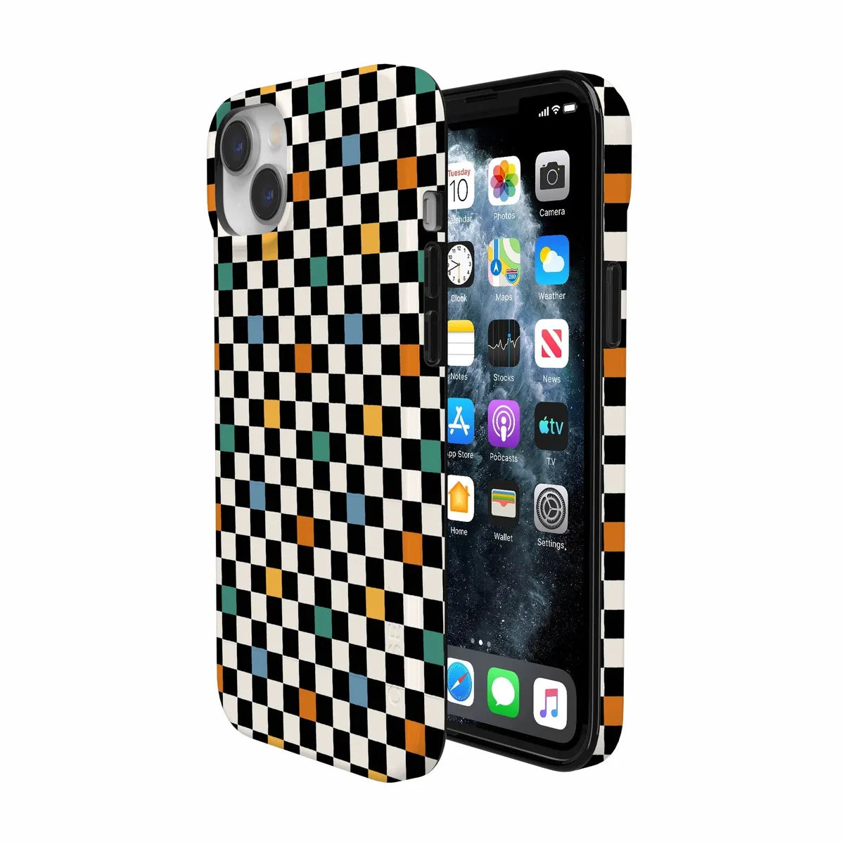 Old Skool | Retro Checkerboard Case