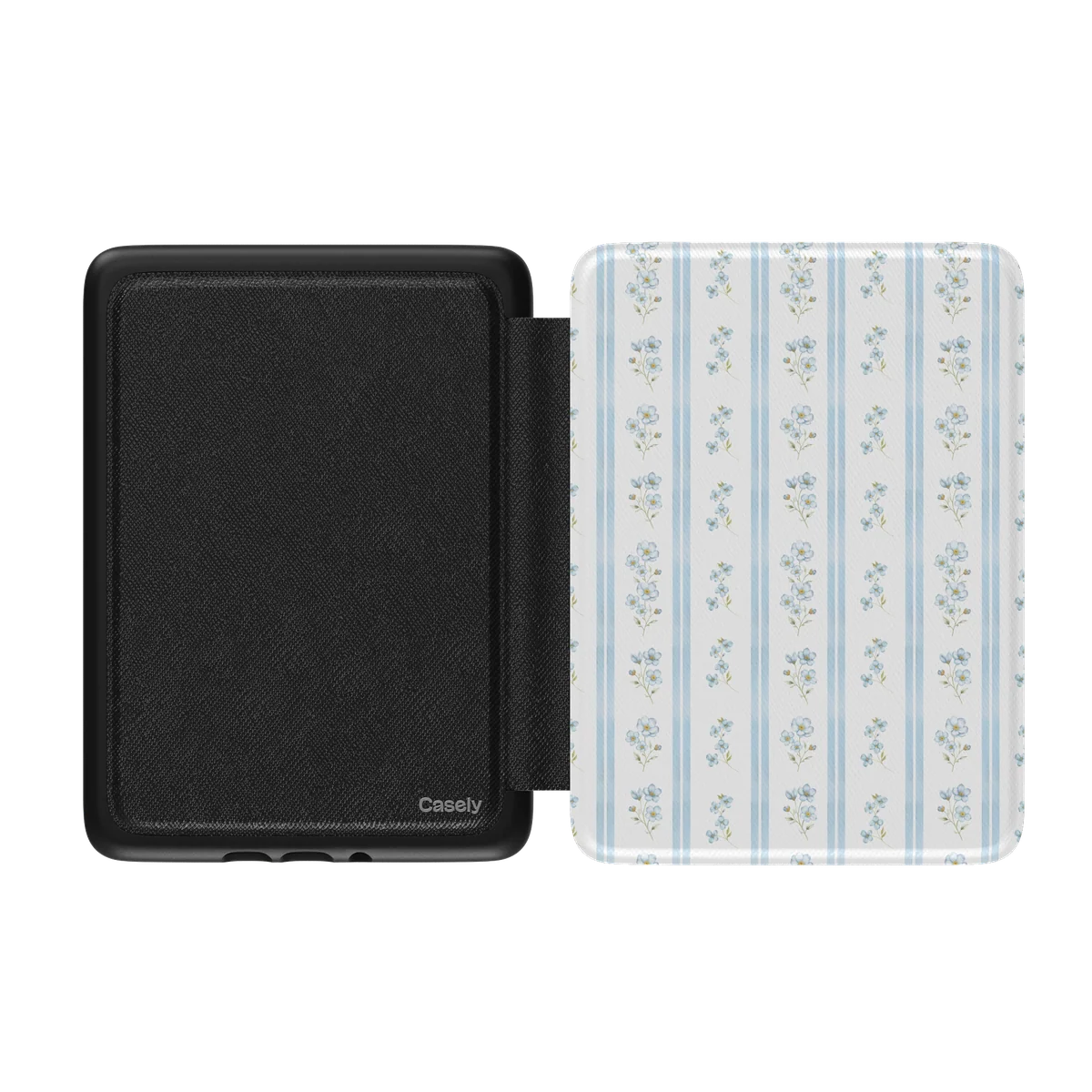 Cottage Stripe | Blue Floral Kindle Case