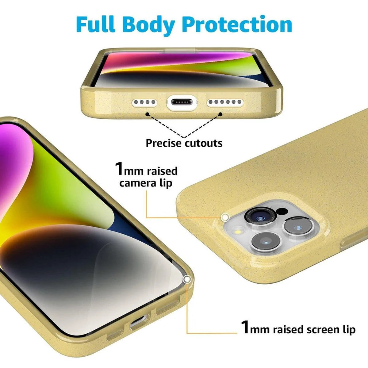 Early Riser | Yellow Pastel Shimmer Case