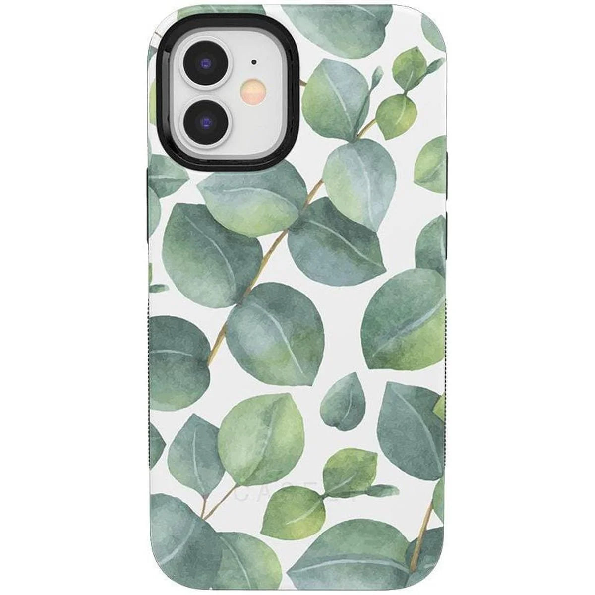 Leaf Me Alone | Green Floral Print Case