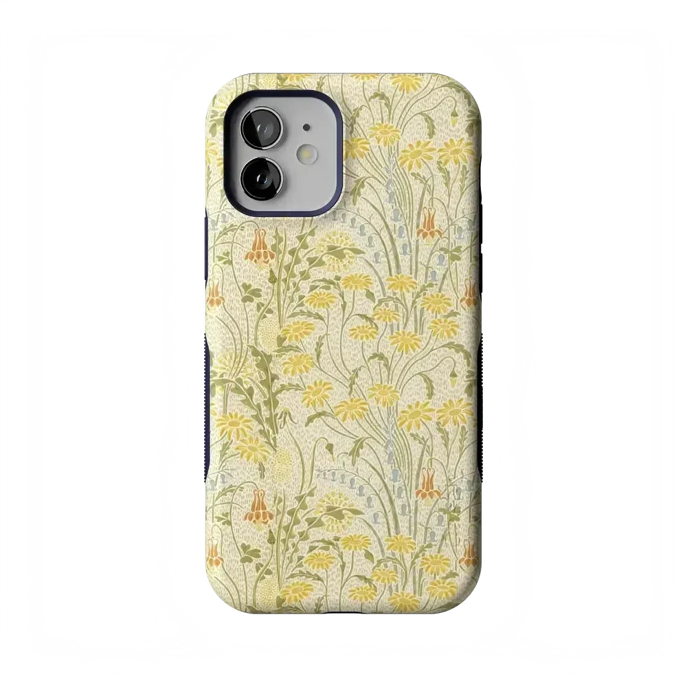 Boho Blooms | Golden Floral Case
