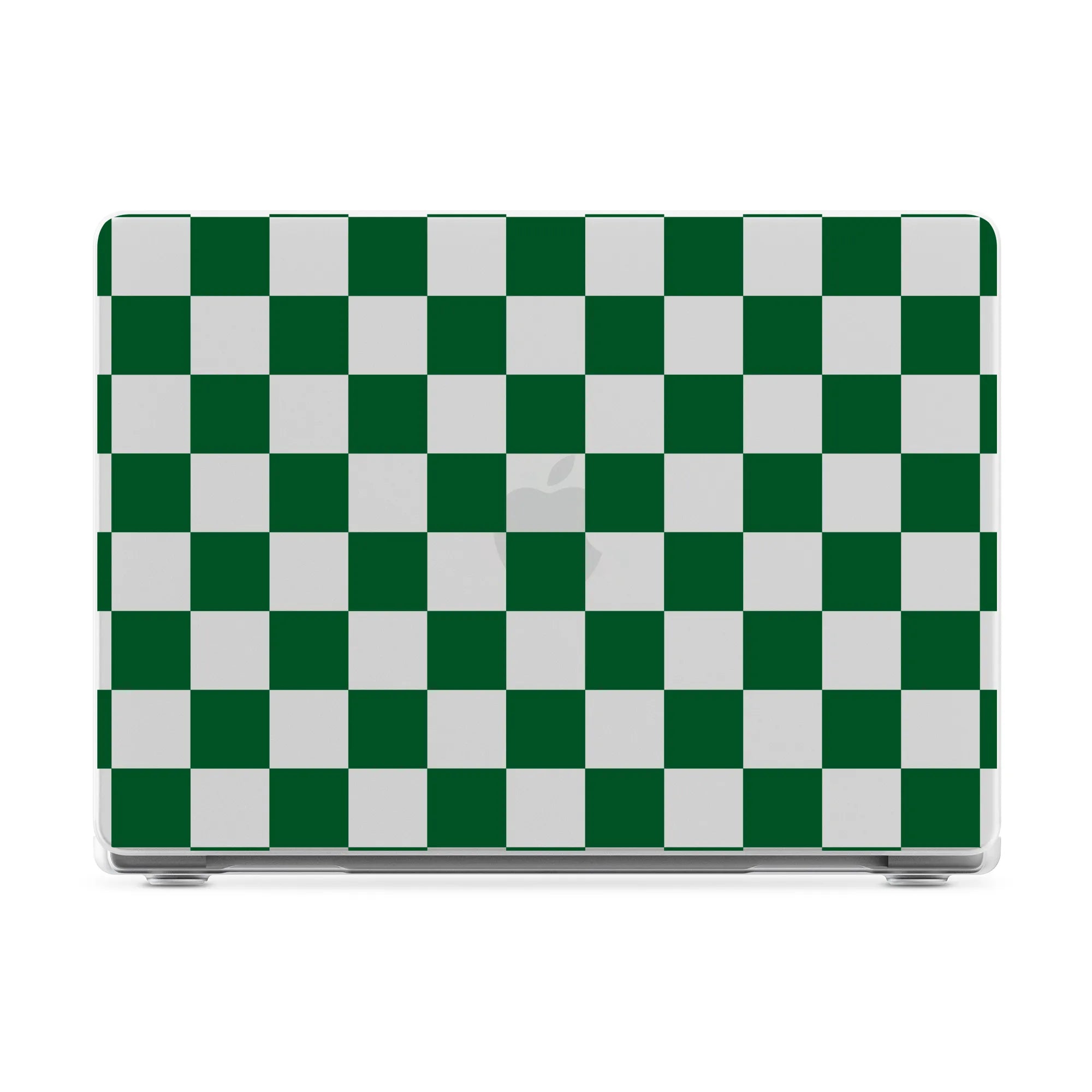 Fit Check | Green Checkerboard Laptop Shell