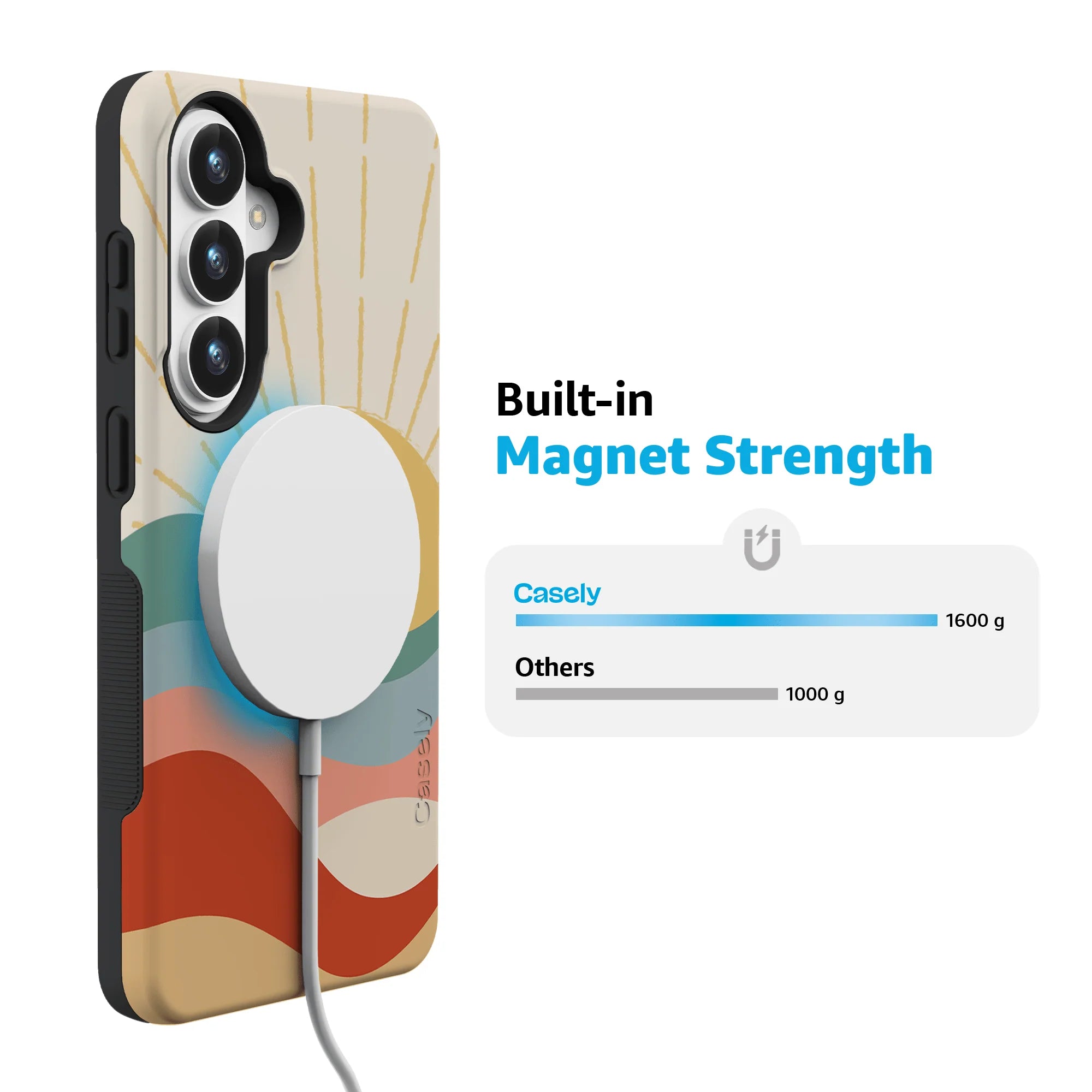 Here Comes the Sun | Colorblock Sunset Samsung Case