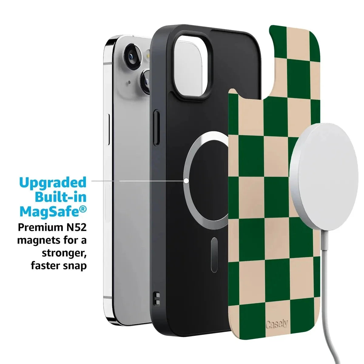 Fit Check | Green Checkerboard Case