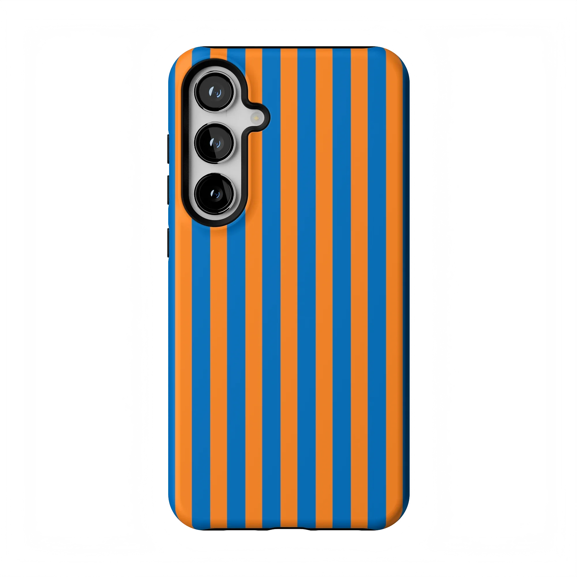 Go New York | Blue & Orange Stripes Case