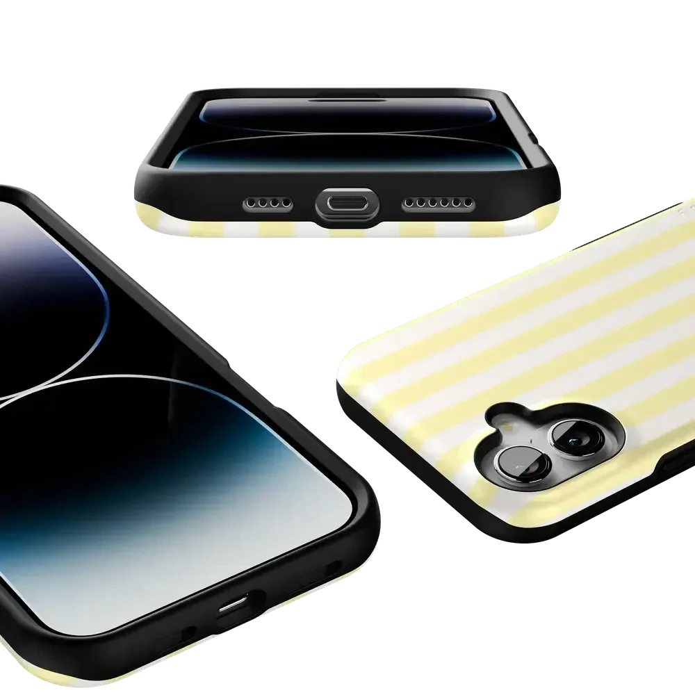 Butter Yellow Stripes | Sunday Best Case