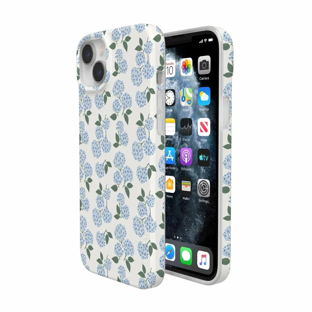 Nantucket Cottage | Blue Hydrangea Case