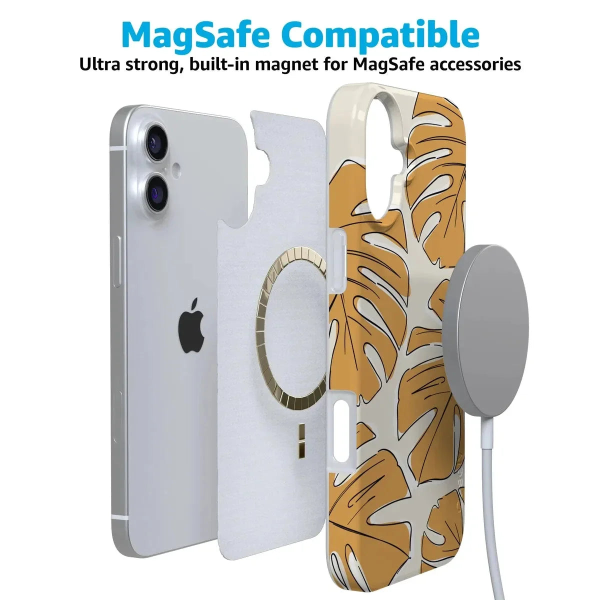 Island Time | Tropical Leaves Floral Case