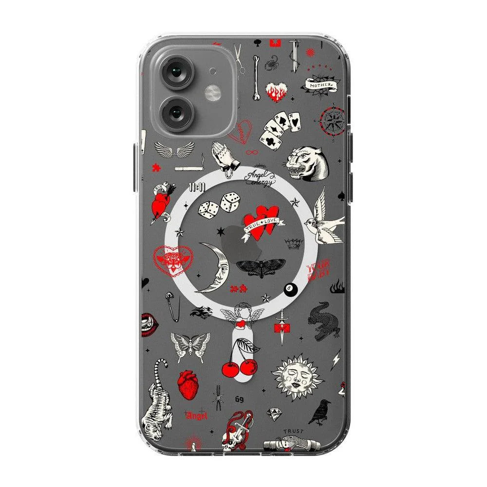 Not a Phase | Clear Flash Tattoo Case