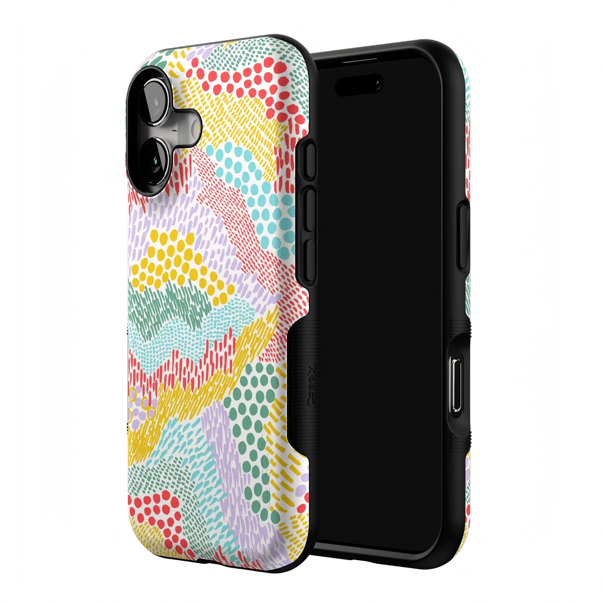 Color Me Happy | Pattern Colorblock Case