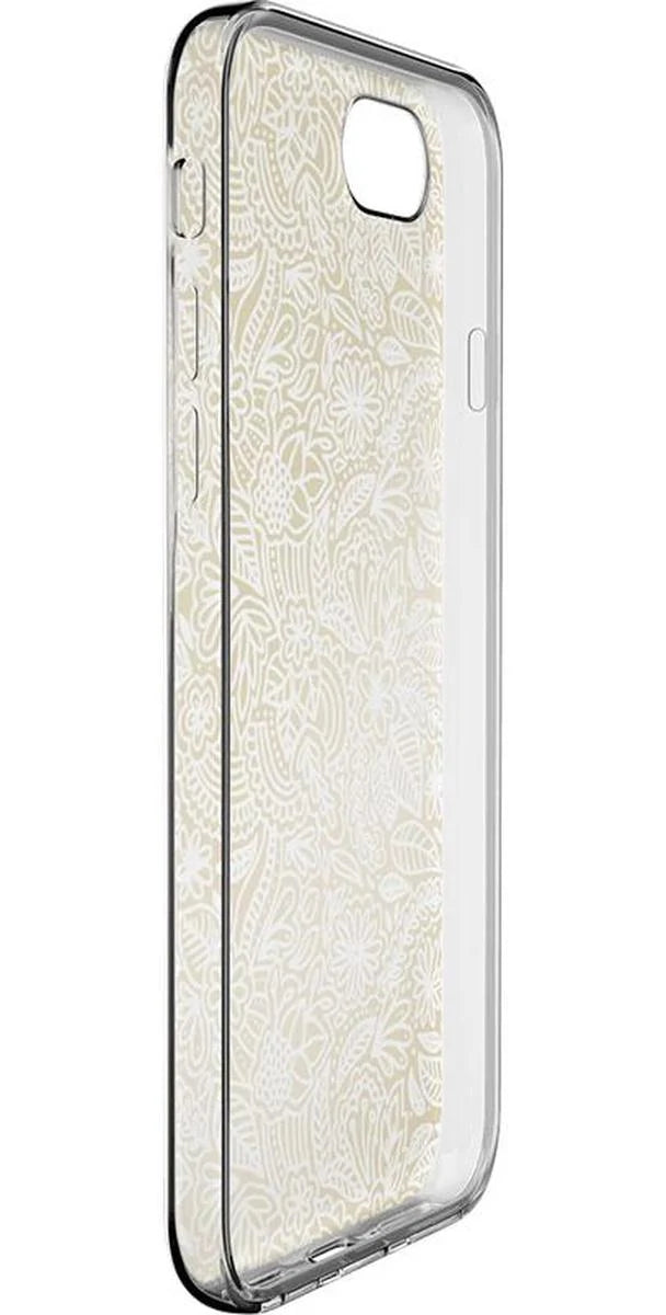 Floral Mandala | Rose Gold Clear Case