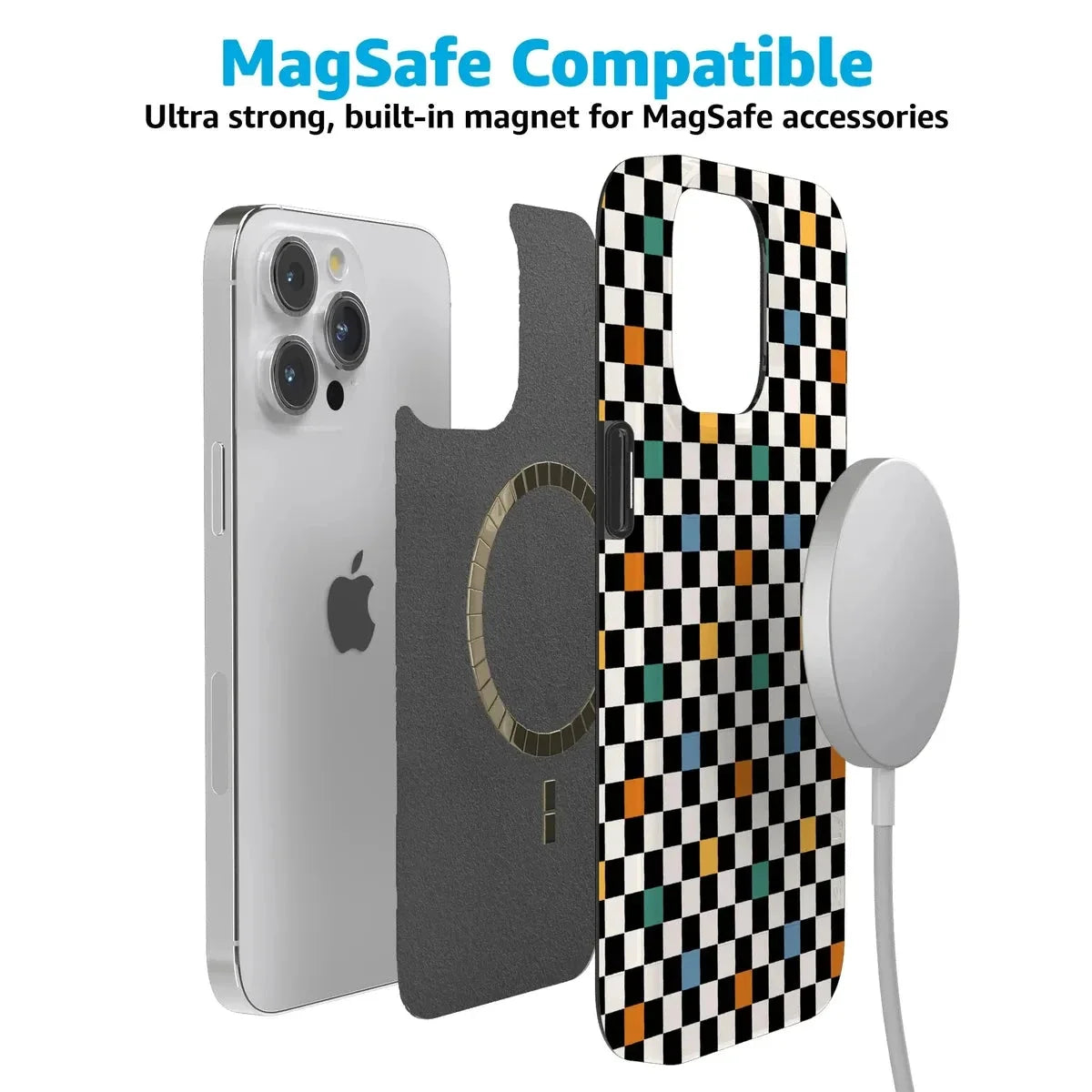 Old Skool | Retro Checkerboard Case