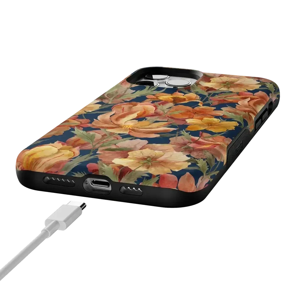 Fallen Gold | Antique Floral Case