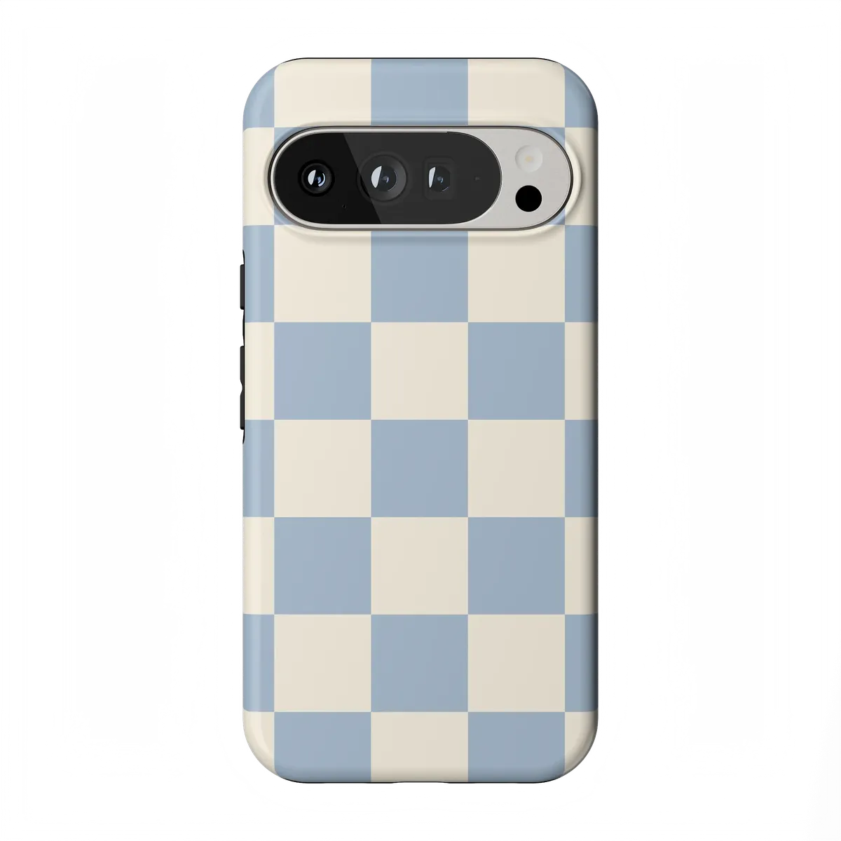 Fit Check | Light Blue Checkerboard Case
