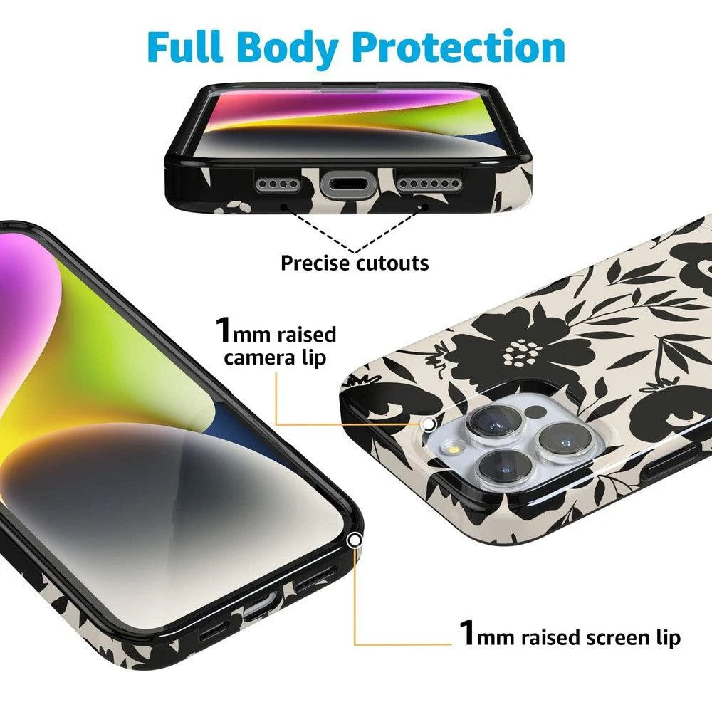 Dark Fantasy | Contrast Floral Case
