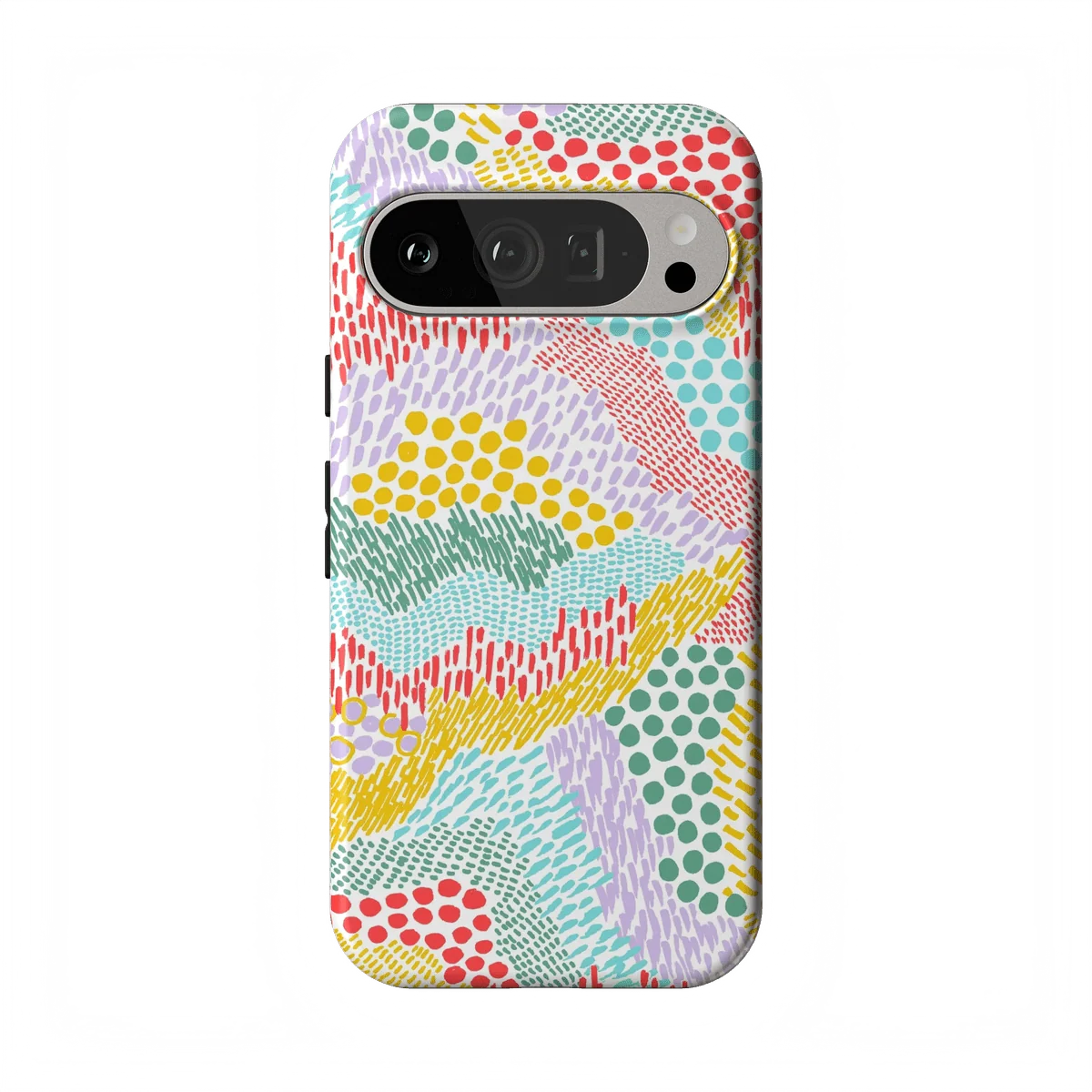 Color Me Happy | Pattern Colorblock Case