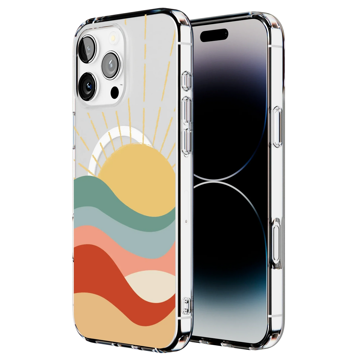 Here Comes the Sun | Colorblock Sunset Case
