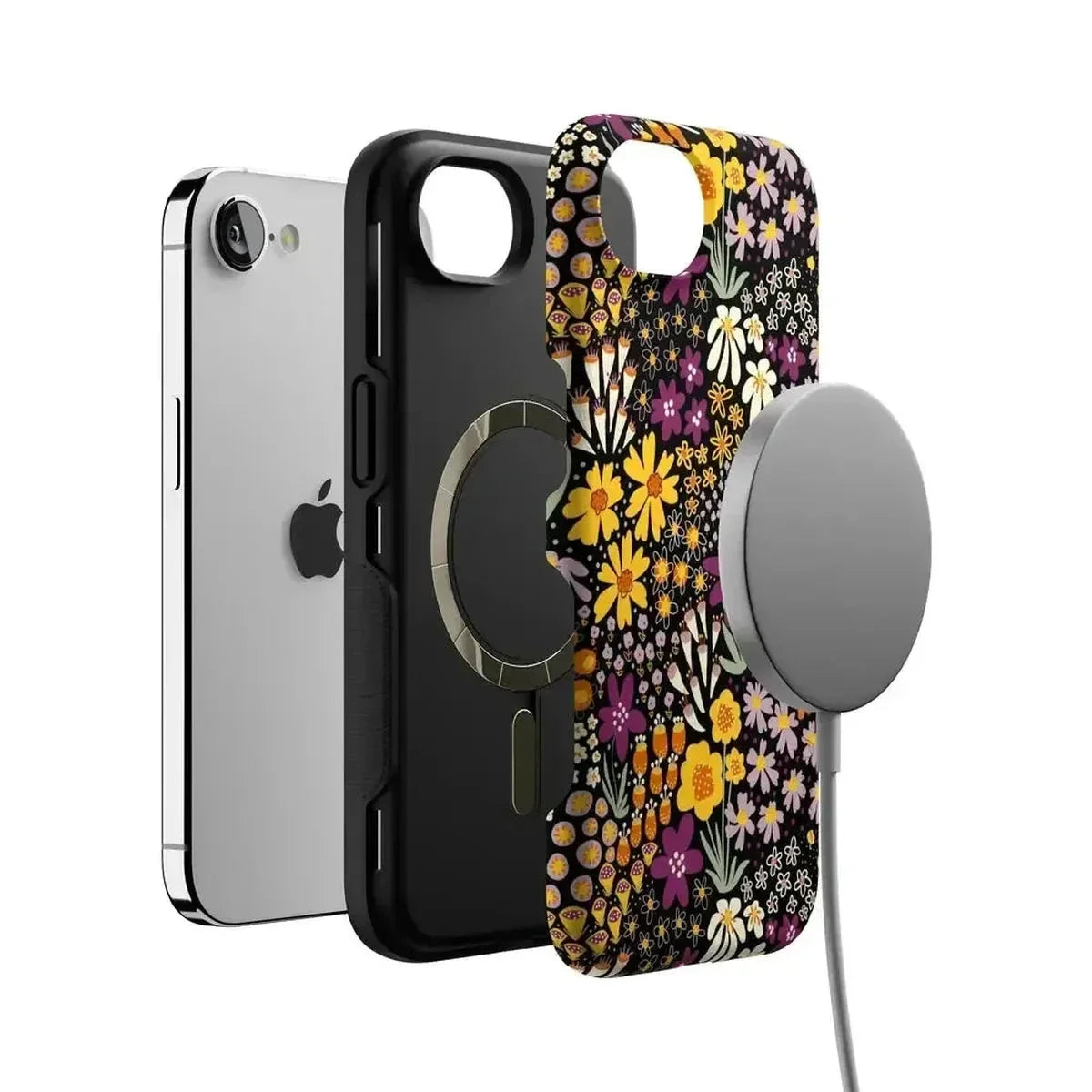 Falling for You | Plum Floral Case