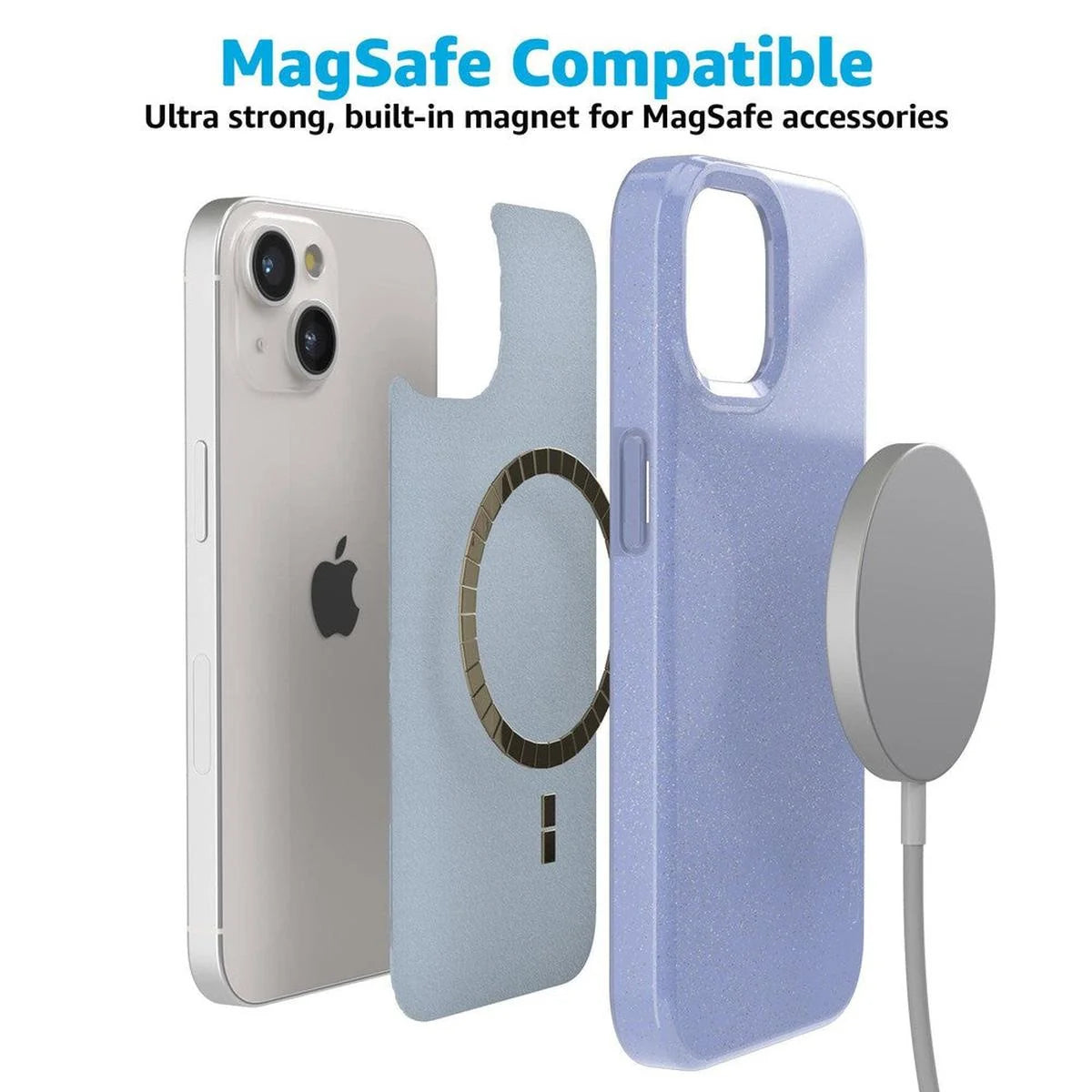 First Light | Periwinkle Pastel Shimmer Case