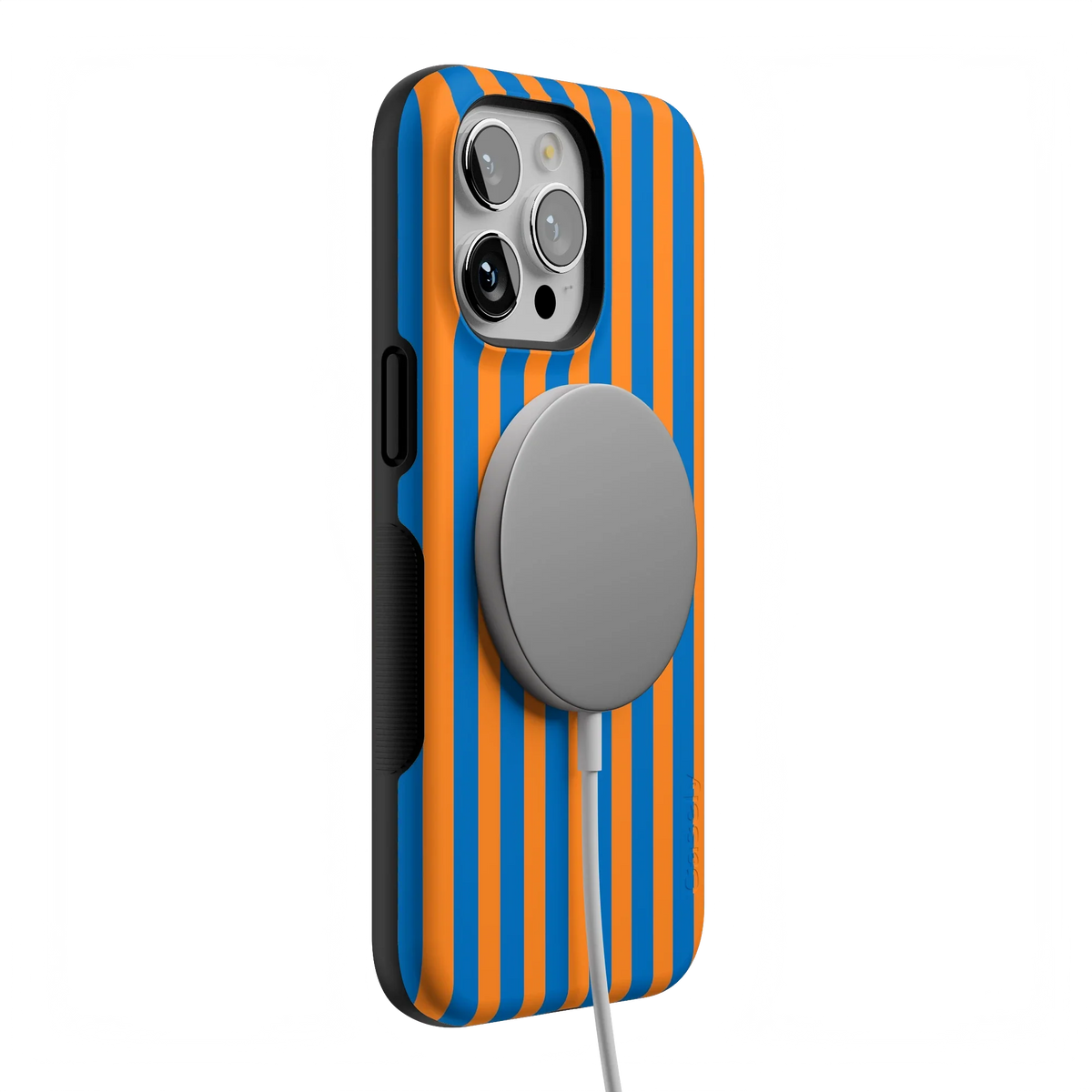 Go New York | Blue & Orange Stripes Case