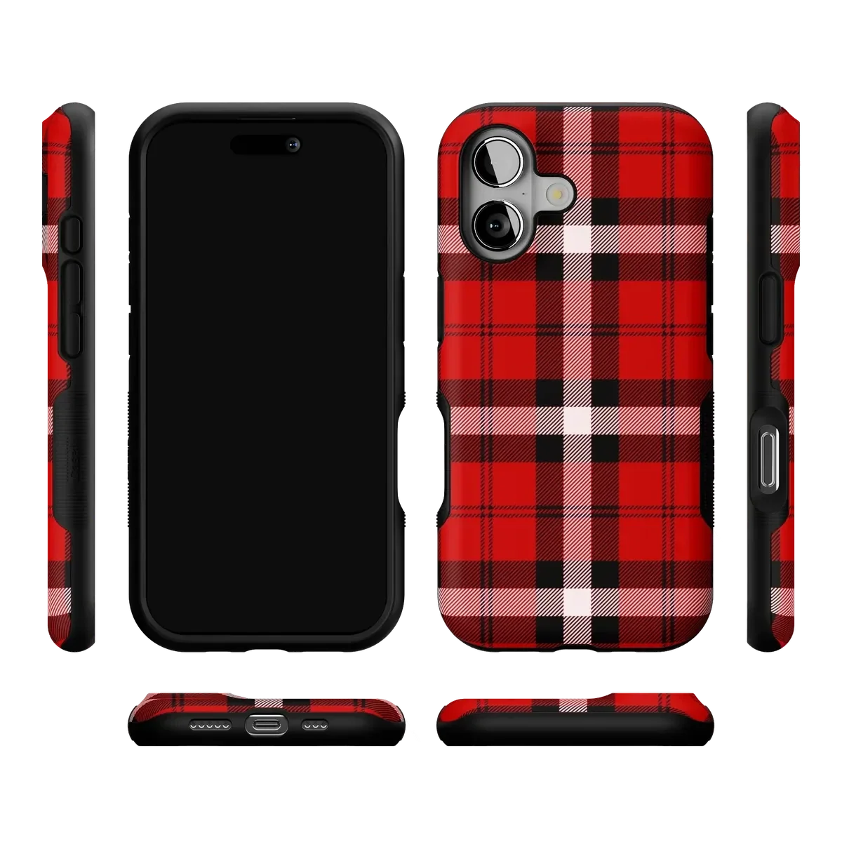 As if! | Red Plaid Case