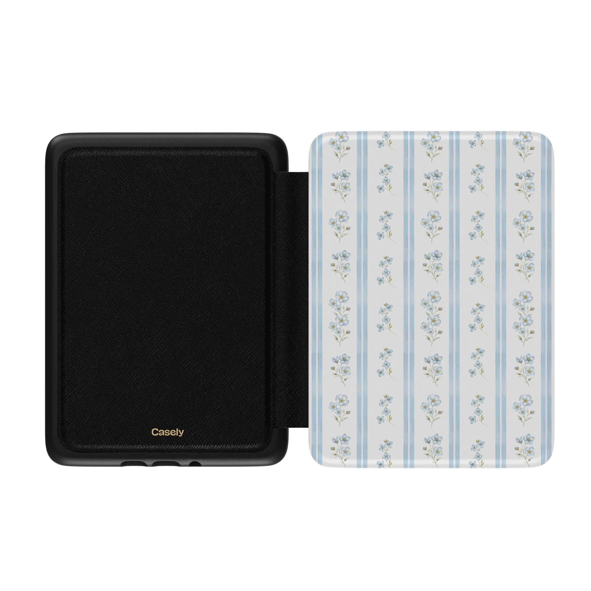 Cottage Stripe | Blue Floral Kindle Case