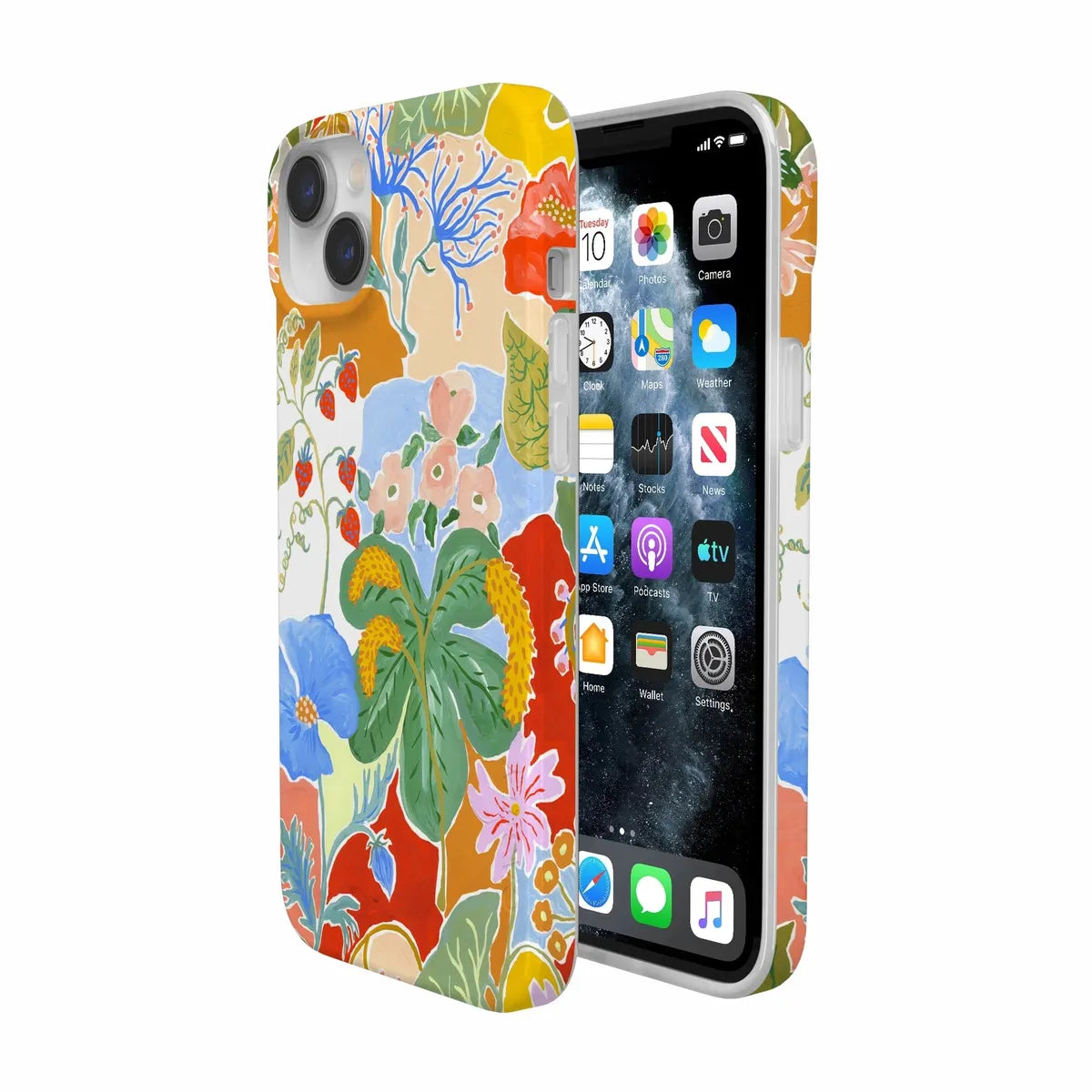 Botanical Blooms | Floral Patchwork Case