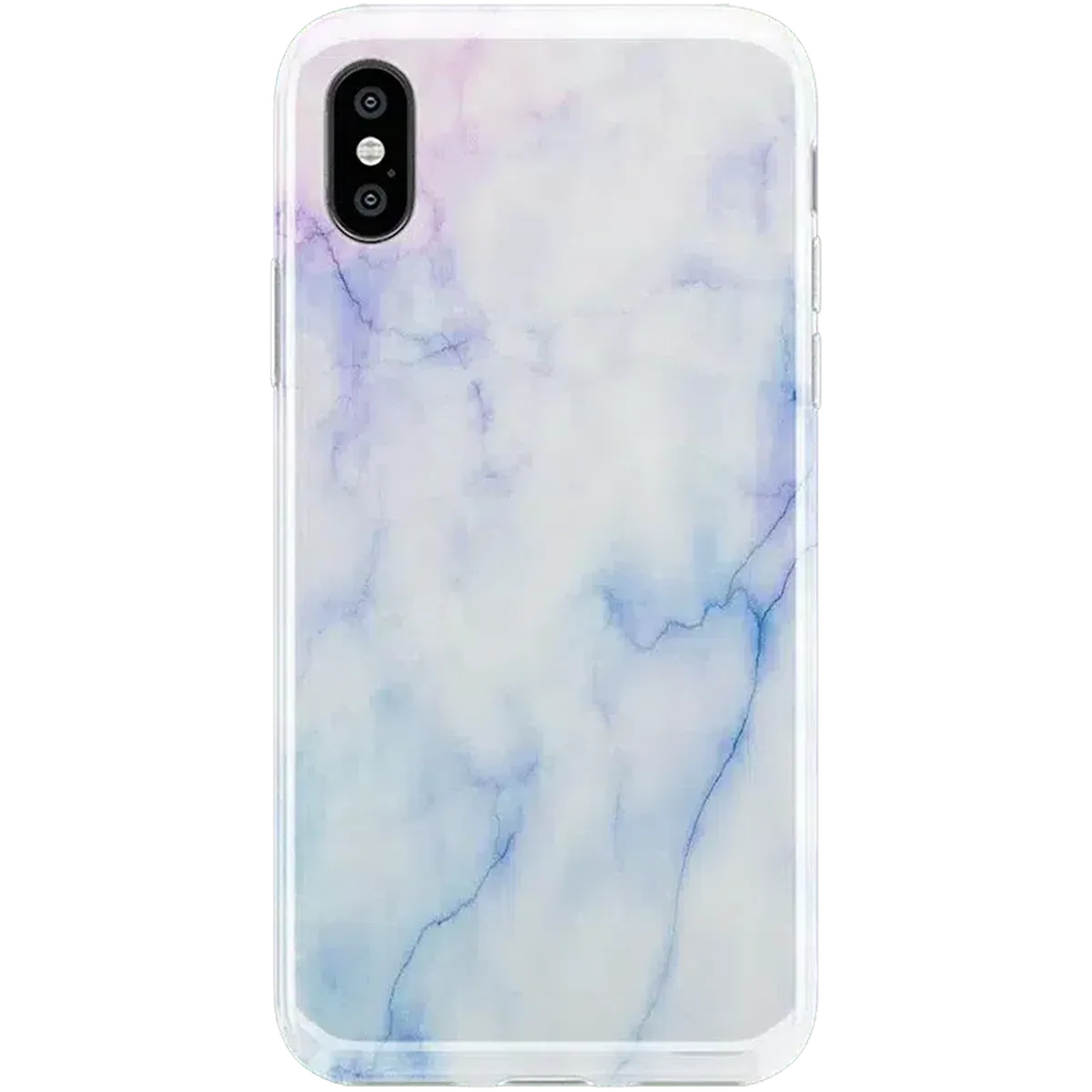 Cotton Candy | Blue & Purple Marble Case