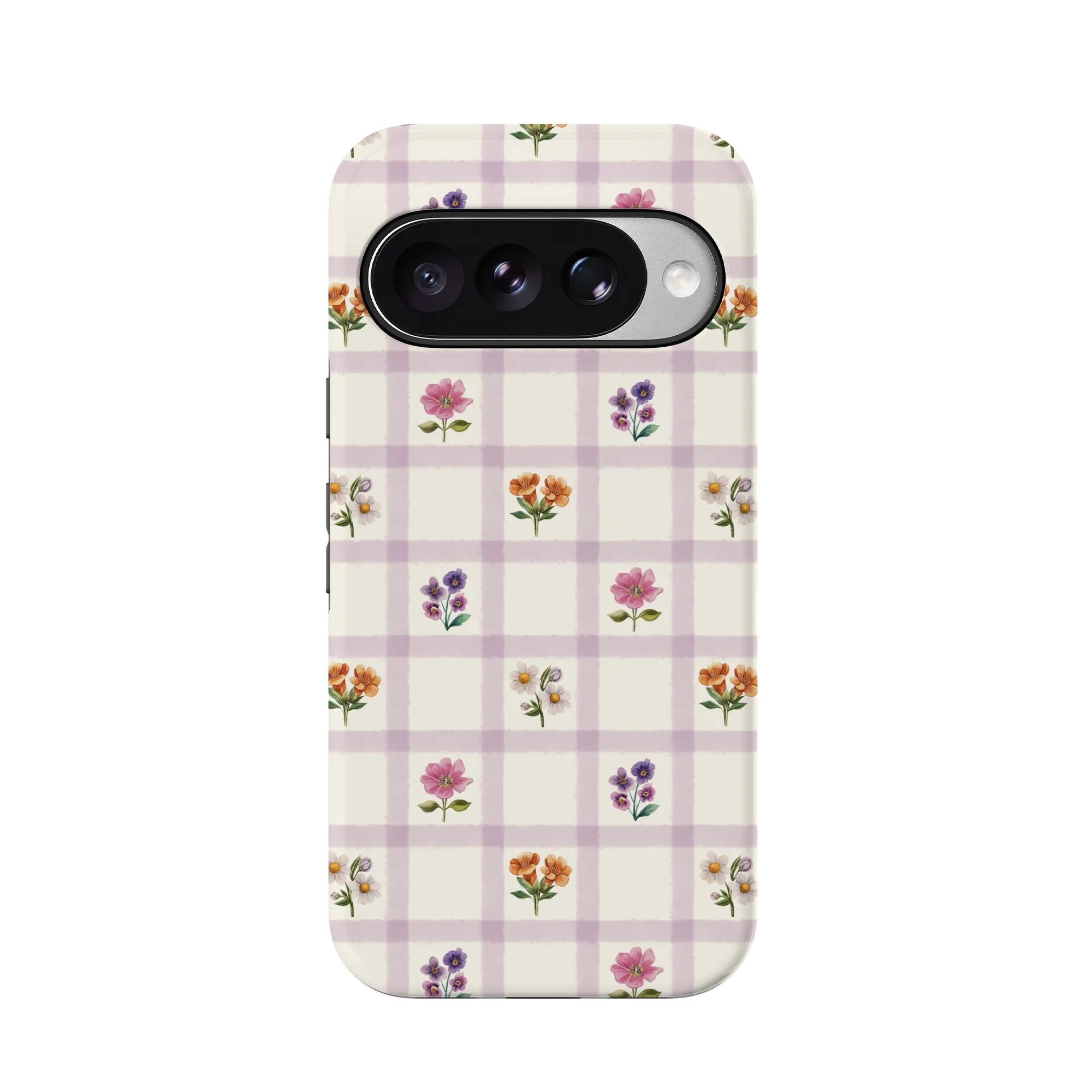 Meadow Check | Floral Gingham Case